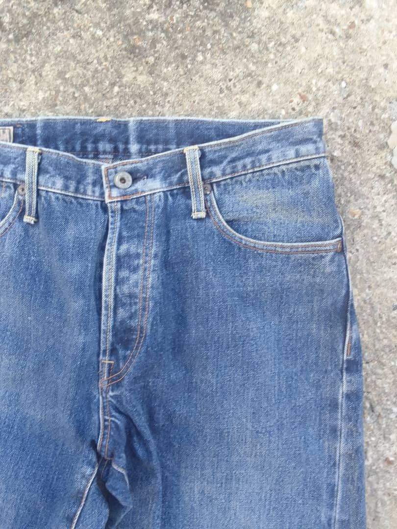Japanese Brand *BLUE WAY SELVEDGE DENIM Size US 32 / EU 48 - 2 Thumbnail