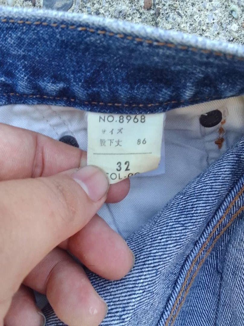 Japanese Brand *BLUE WAY SELVEDGE DENIM Size US 32 / EU 48 - 5 Thumbnail