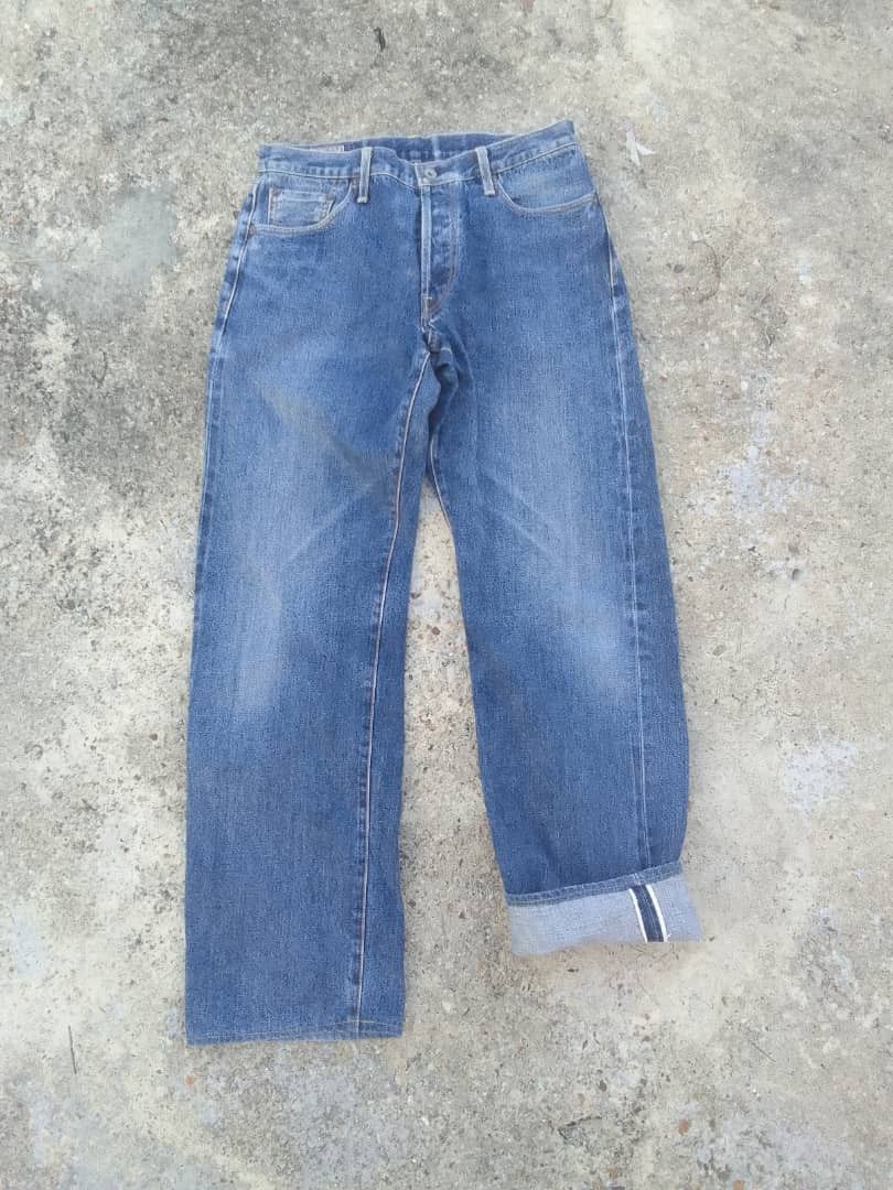Japanese Brand *BLUE WAY SELVEDGE DENIM Size US 32 / EU 48 - 1 Thumbnail