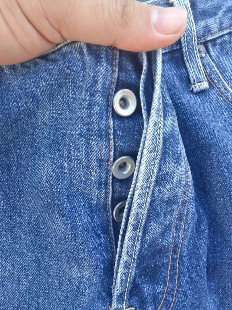 Japanese Brand *BLUE WAY SELVEDGE DENIM Size US 32 / EU 48 - 4 Thumbnail