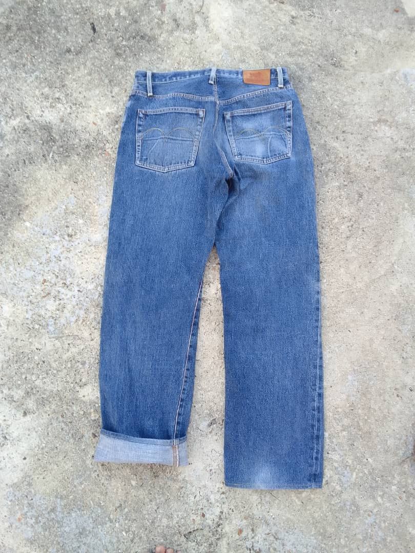 Japanese Brand *BLUE WAY SELVEDGE DENIM Size US 32 / EU 48 - 9 Thumbnail