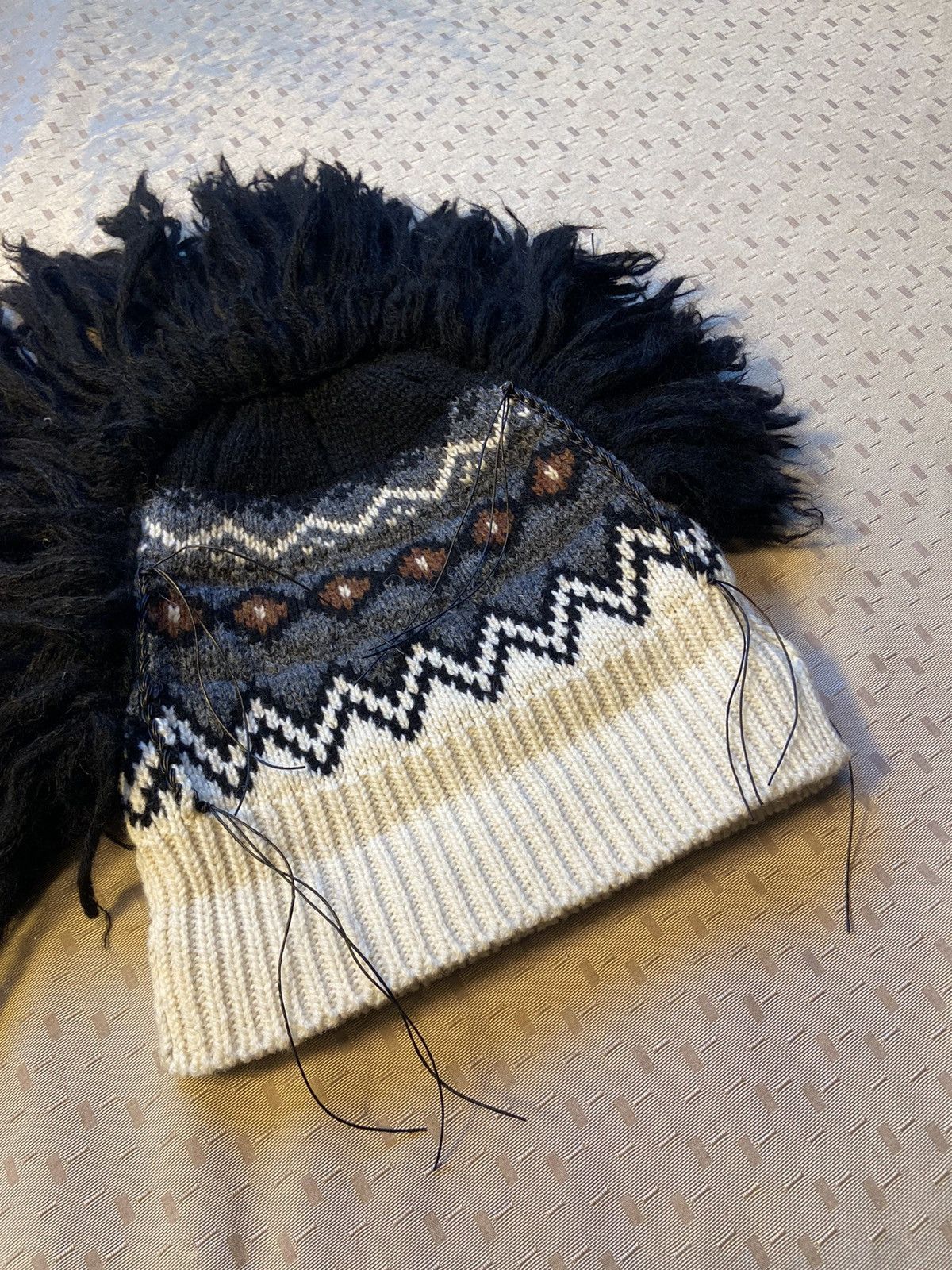 JUNYA WATANABE MAN WIDE KNIT BEANIE – THE 543