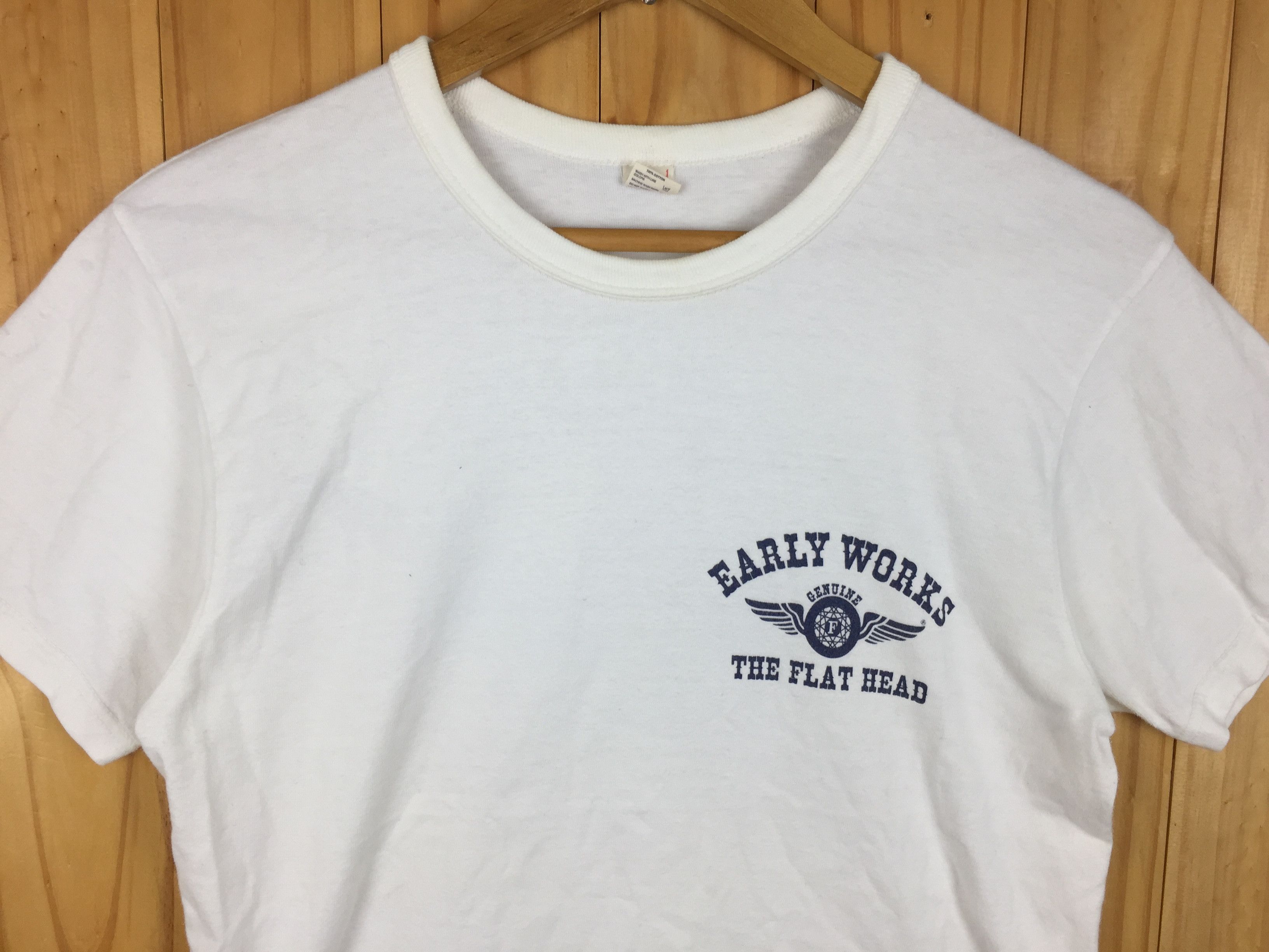 Japanese Brand × The Flat Head × Toyo Enterprises 90's The Flat Head tee Size US XS / EU 42 / 0 - 6 Thumbnail
