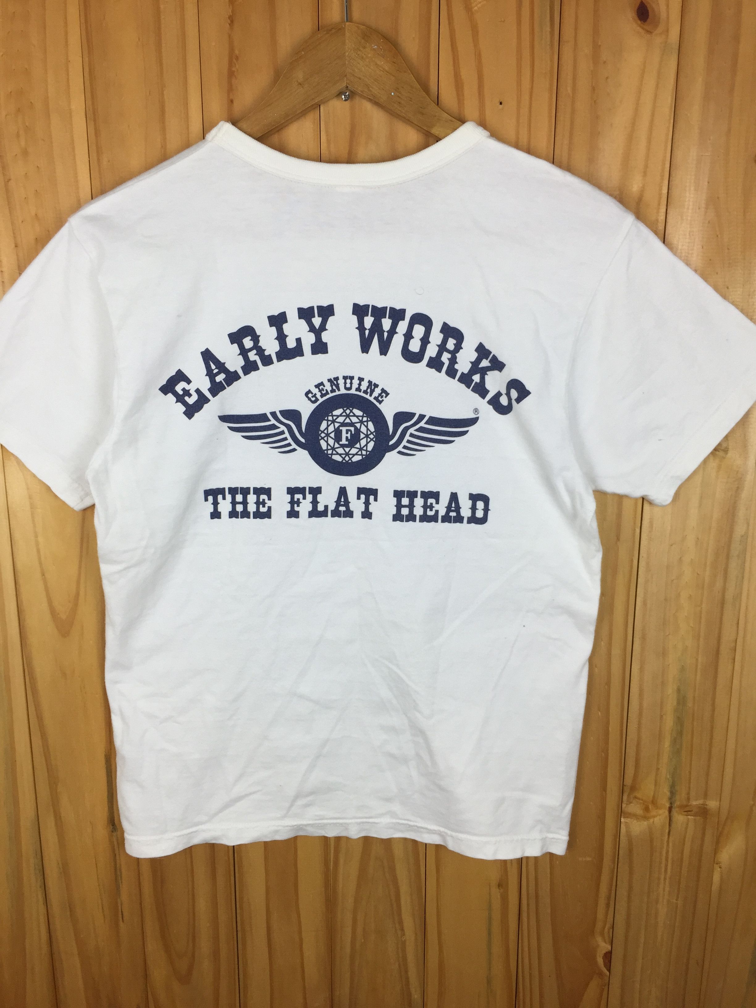 Japanese Brand × The Flat Head × Toyo Enterprises 90's The Flat Head tee Size US XS / EU 42 / 0 - 3 Thumbnail