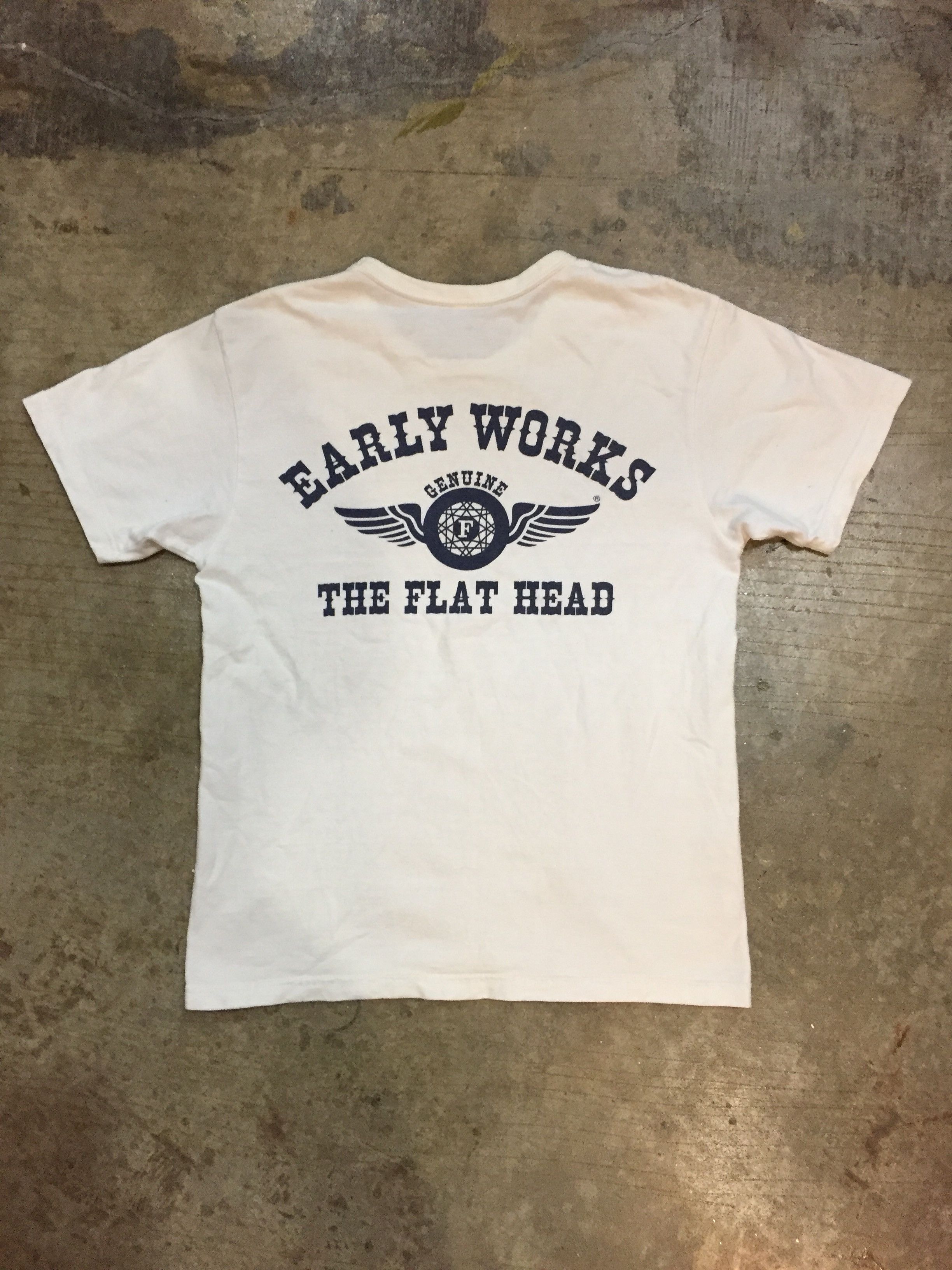 Japanese Brand × The Flat Head × Toyo Enterprises 90's The Flat Head tee Size US XS / EU 42 / 0 - 2 Thumbnail