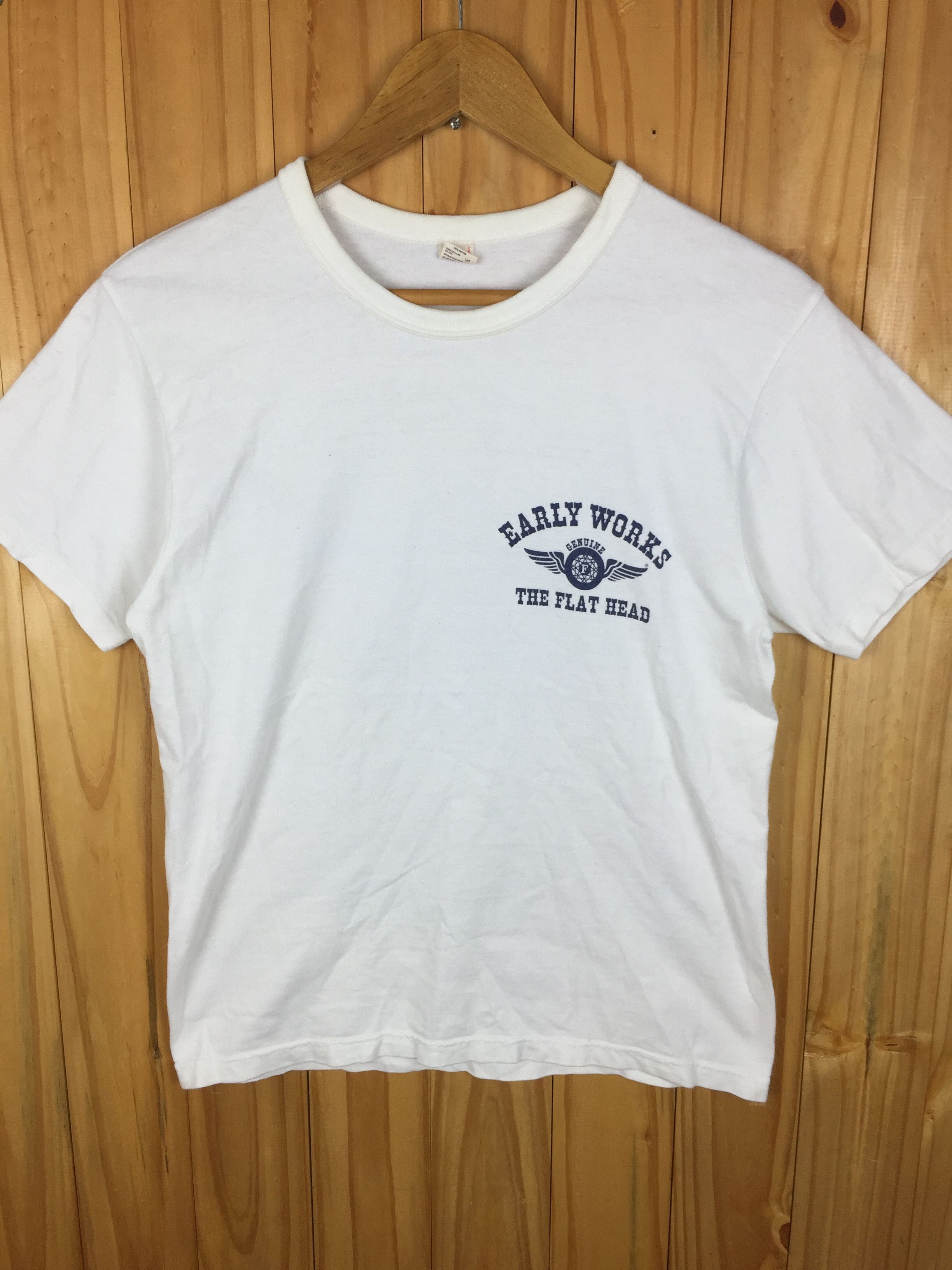 Japanese Brand × The Flat Head × Toyo Enterprises 90's The Flat Head tee Size US XS / EU 42 / 0 - 5 Thumbnail