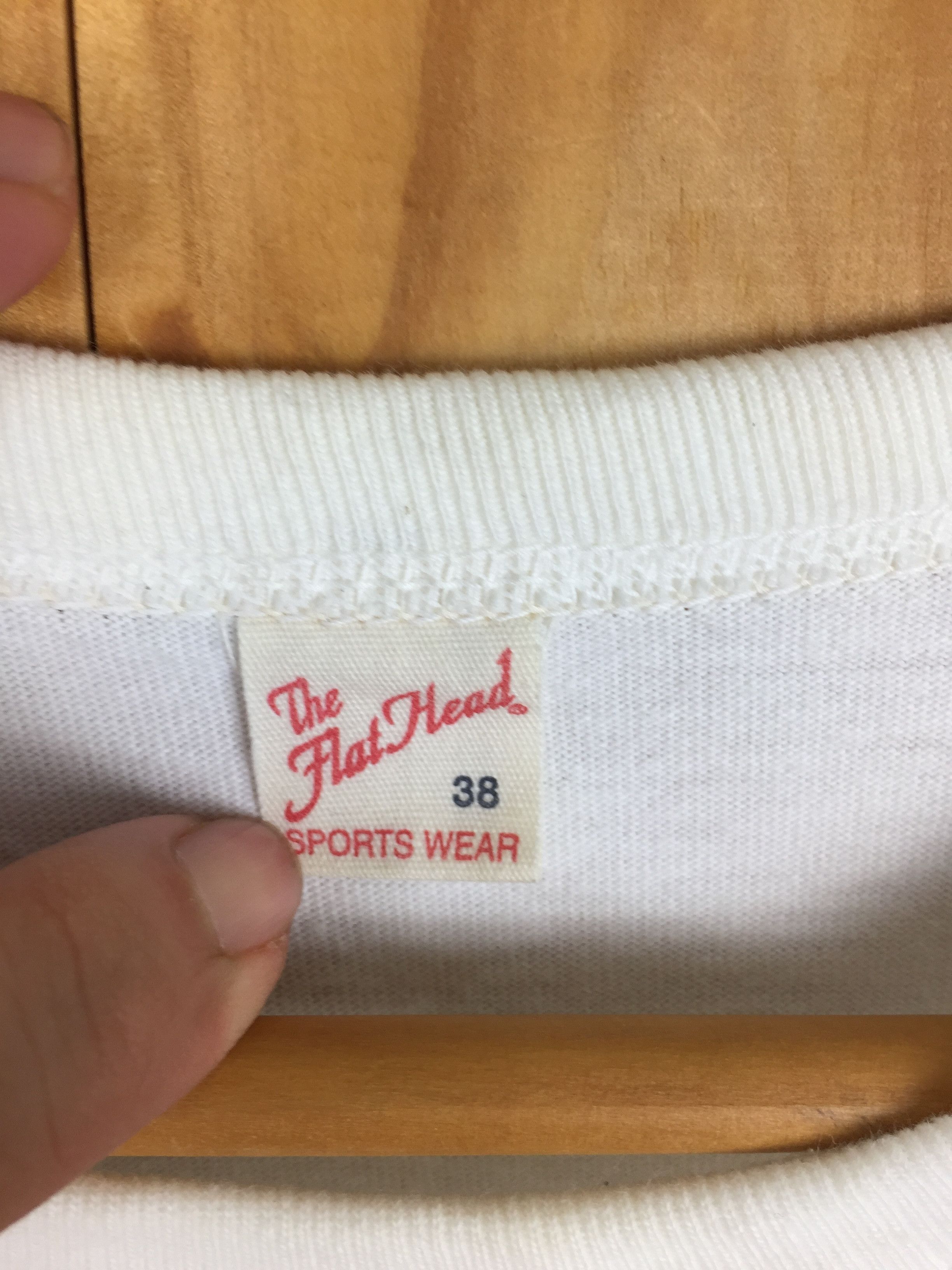Japanese Brand × The Flat Head × Toyo Enterprises 90's The Flat Head tee Size US XS / EU 42 / 0 - 7 Thumbnail