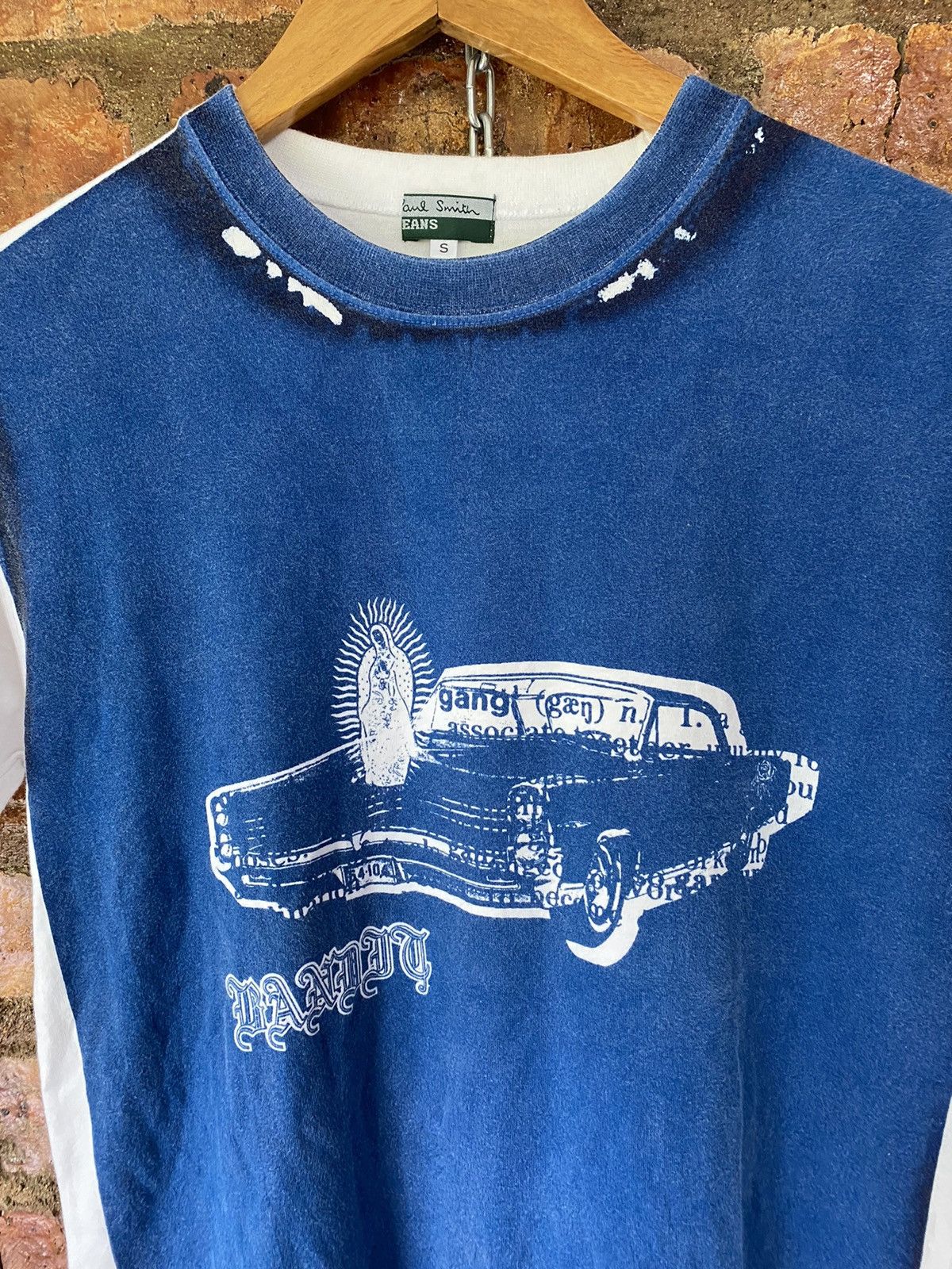 Paul Smith Red Ear 90s BANDIT Mary gangsta rap car wash tee Size US S / EU 44-46 / 1 - 4 Thumbnail