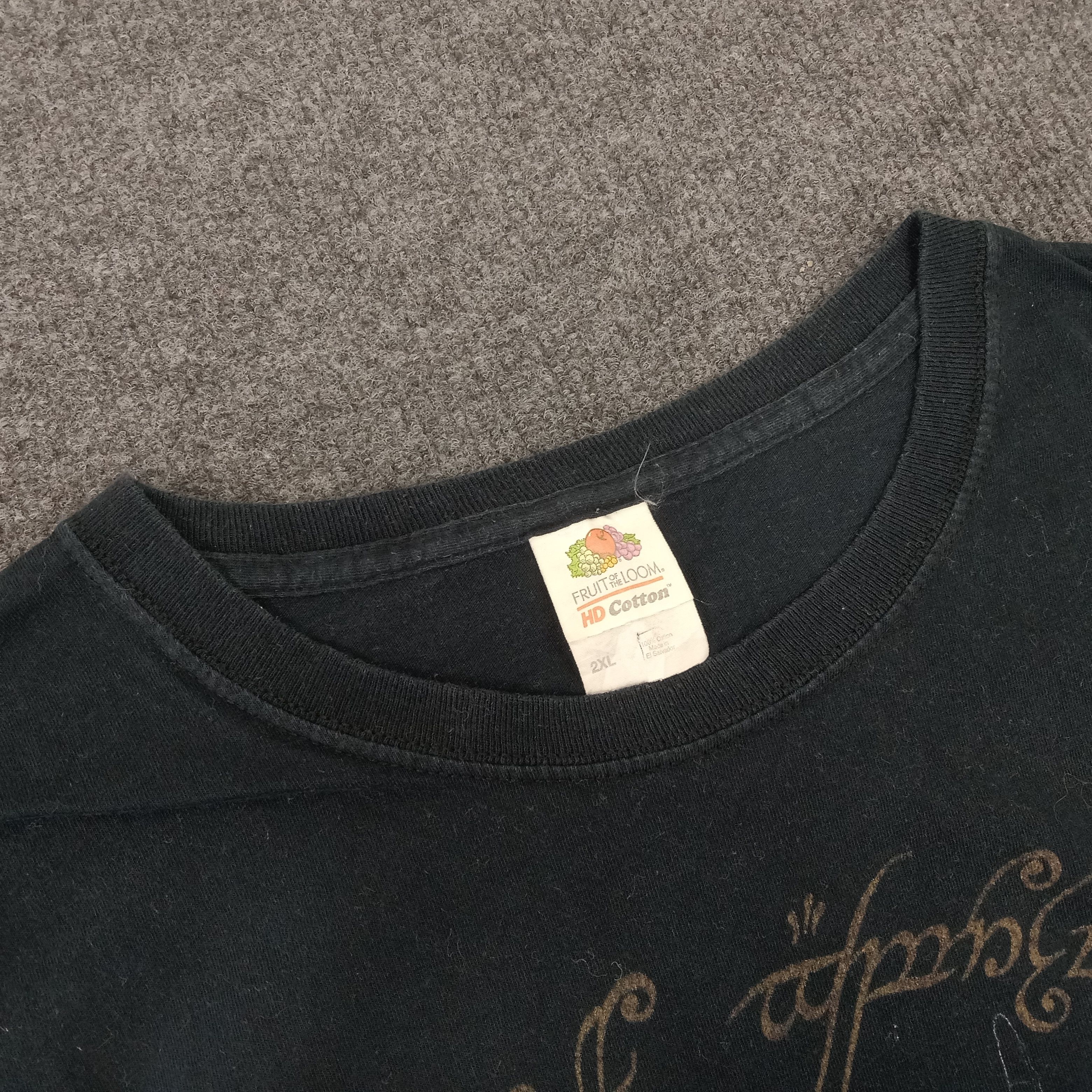 Fruit Of The Loom Lord of The Ring American Fantasy Movie Tshirt Size US XL / EU 56 / 4 - 4 Thumbnail