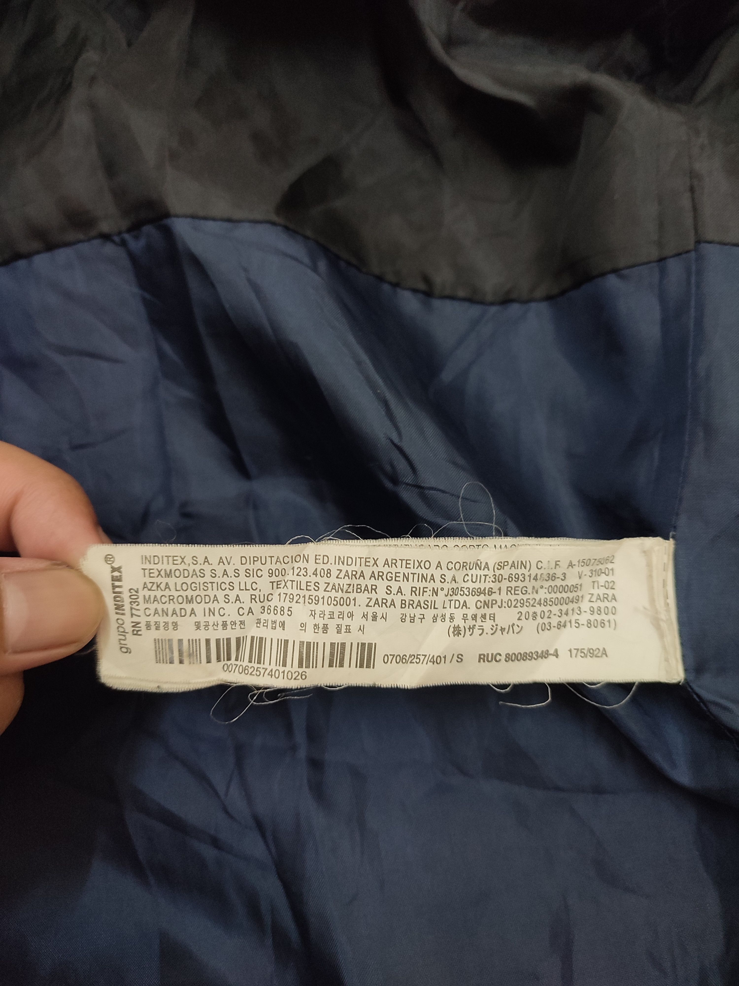 Zara Vintage Zara Bomber Jacket Size US S / EU 44-46 / 1 - 6 Thumbnail