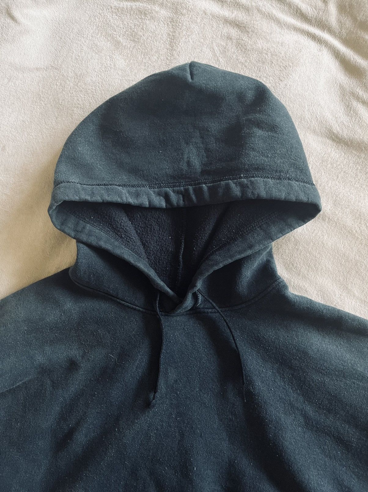 Vintage Vintage Hooded Sweatshirt (Black) - XL Size US XL / EU 56 / 4 - 3 Thumbnail
