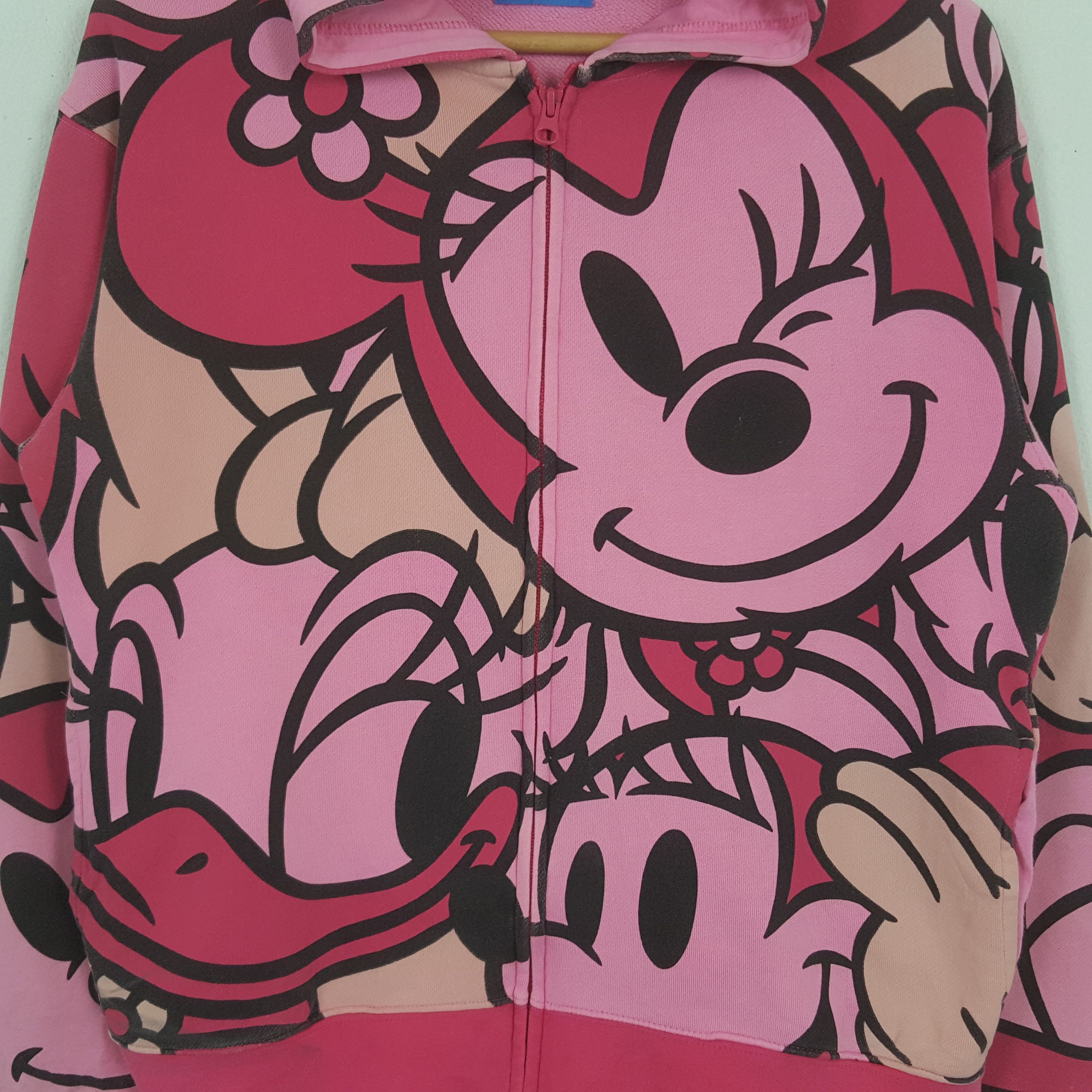 Disney × Mickey Mouse × Vintage Vintage Mickey Mouse Tokyo Disney Full Print Hoodies Size M / US 6-8 / IT 42-44 - 2 Thumbnail