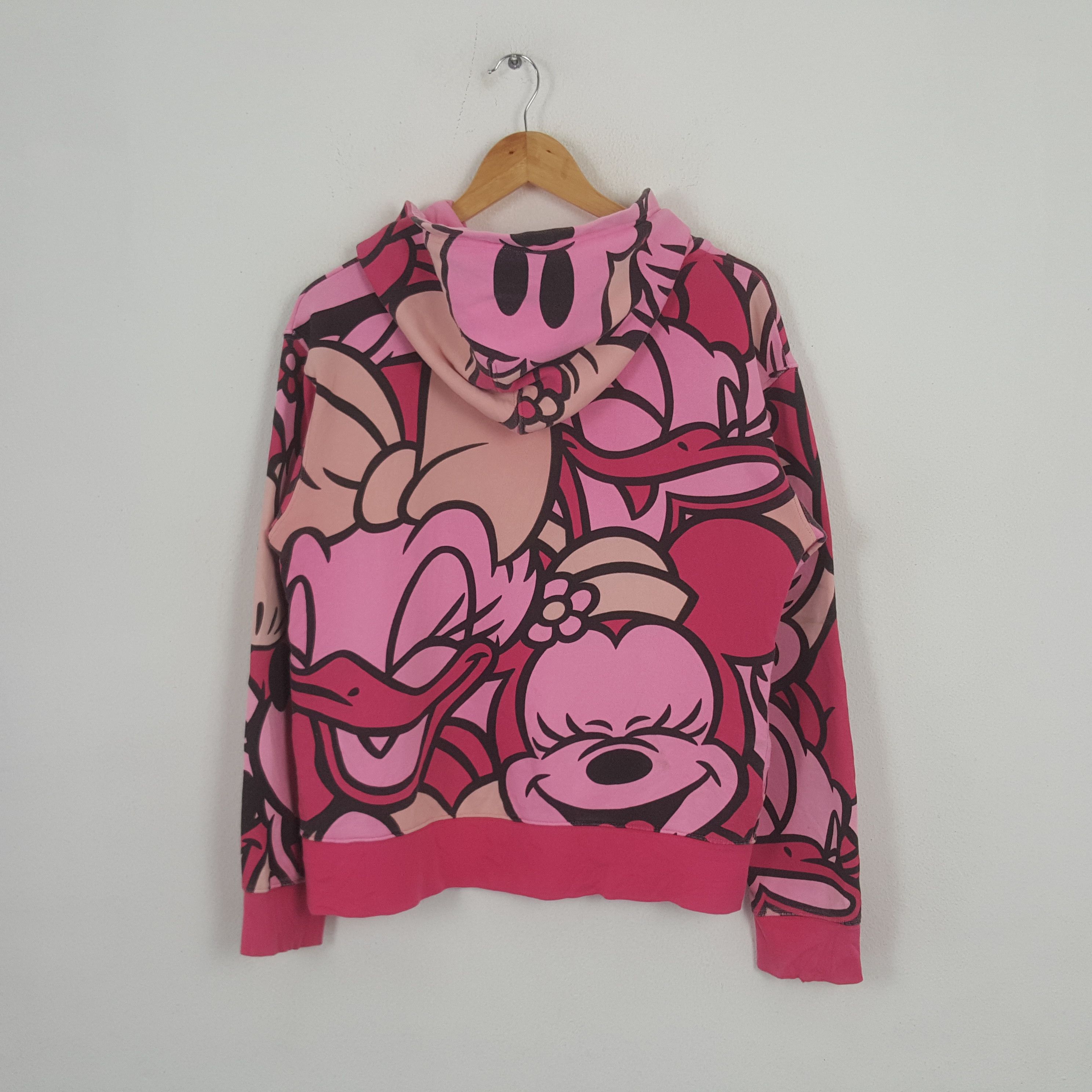 Disney × Mickey Mouse × Vintage Vintage Mickey Mouse Tokyo Disney Full Print Hoodies Size M / US 6-8 / IT 42-44 - 3 Thumbnail