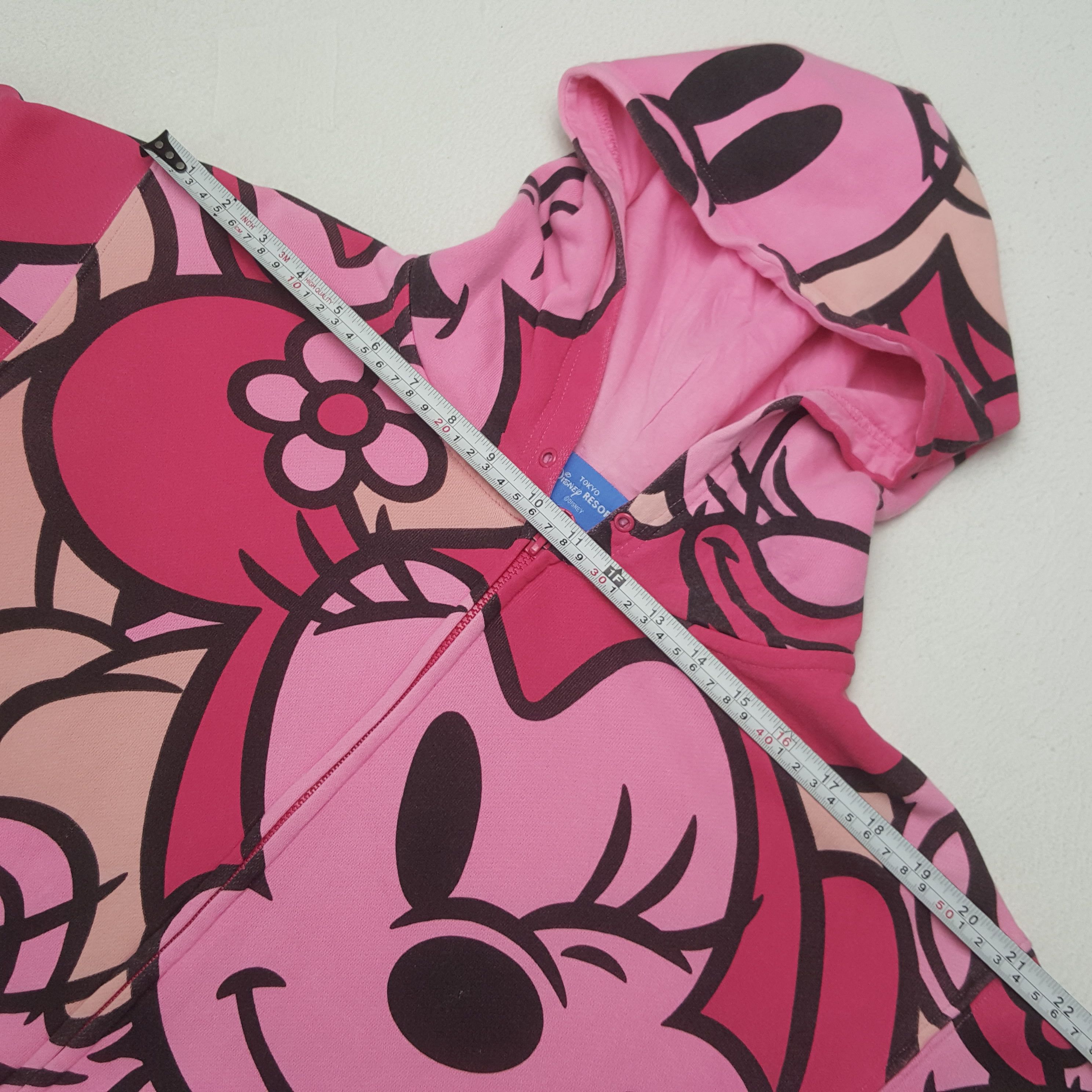 Disney × Mickey Mouse × Vintage Vintage Mickey Mouse Tokyo Disney Full Print Hoodies Size M / US 6-8 / IT 42-44 - 5 Thumbnail