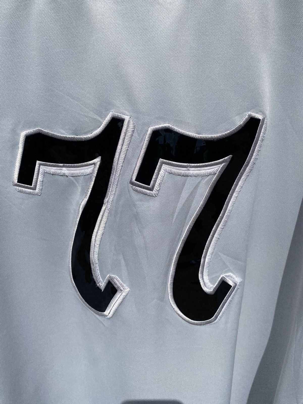 Rap Tees JOKER 77 BIG LOGO EMBROIDERY BASEBALL STYLE JERSEY Size US XXL / EU 58 / 5 - 13 Thumbnail