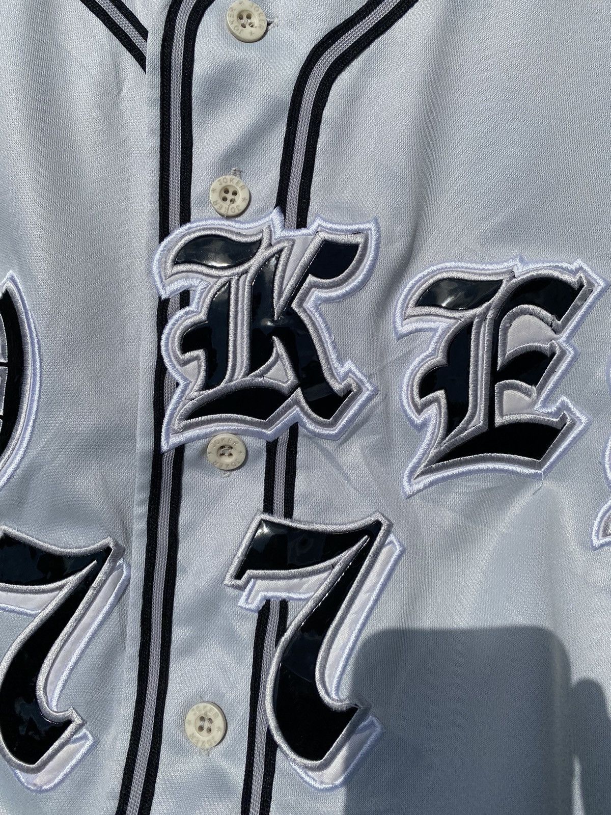 Rap Tees JOKER 77 BIG LOGO EMBROIDERY BASEBALL STYLE JERSEY Size US XXL / EU 58 / 5 - 3 Thumbnail