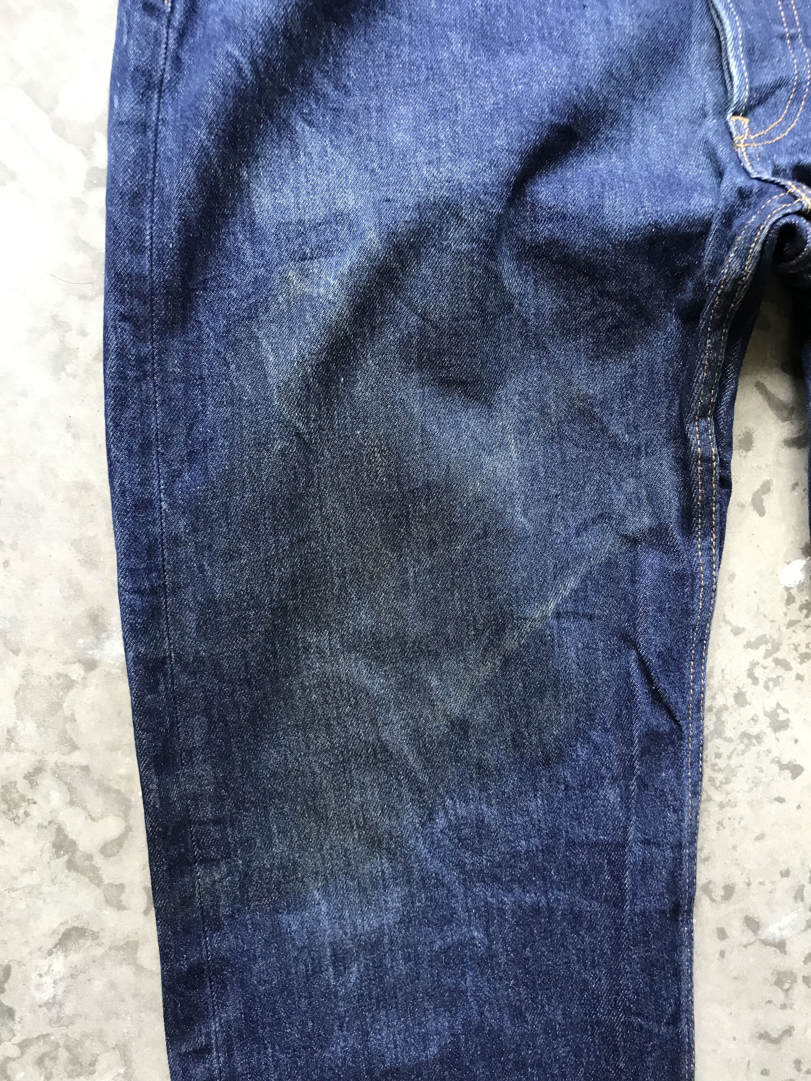Levi's VLEV56 - Levis 501 Dark Blue Jeans Size US 35 - 2 Thumbnail