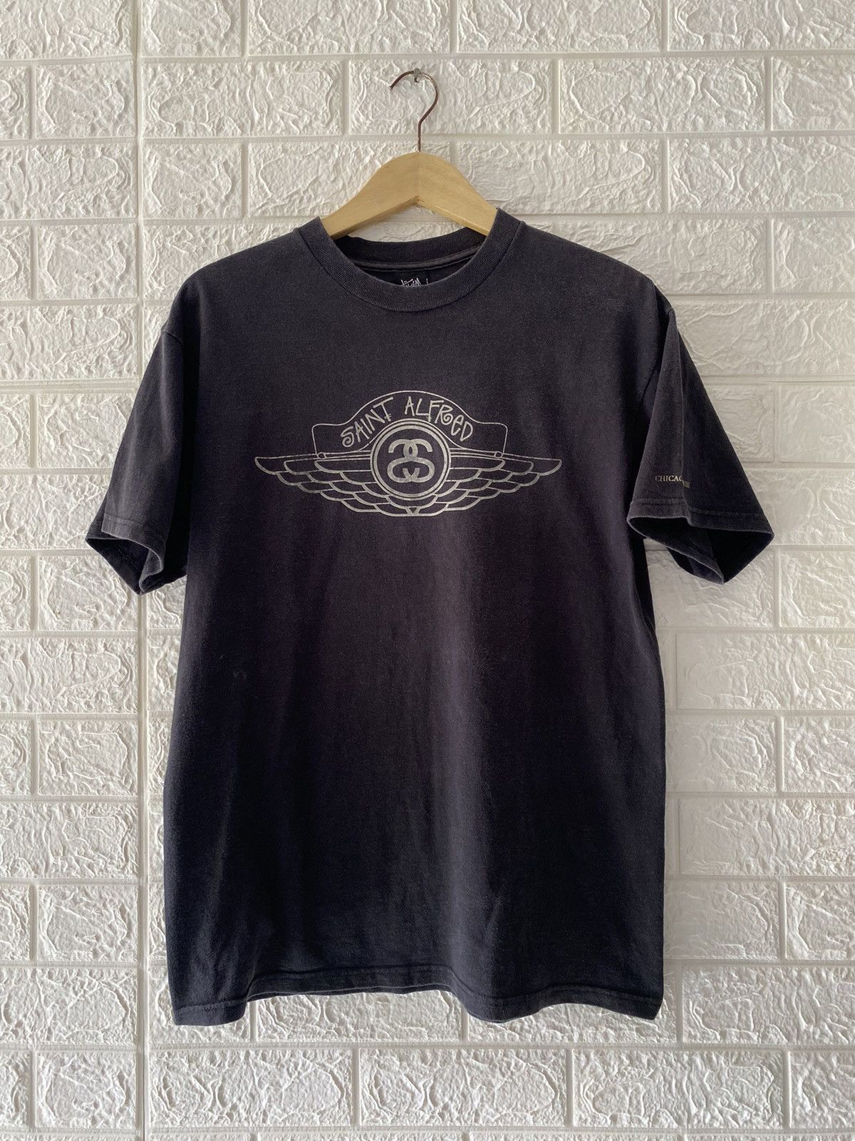 Saint Alfred × Stussy stussy saint alfred chicago tribe tee | Grailed