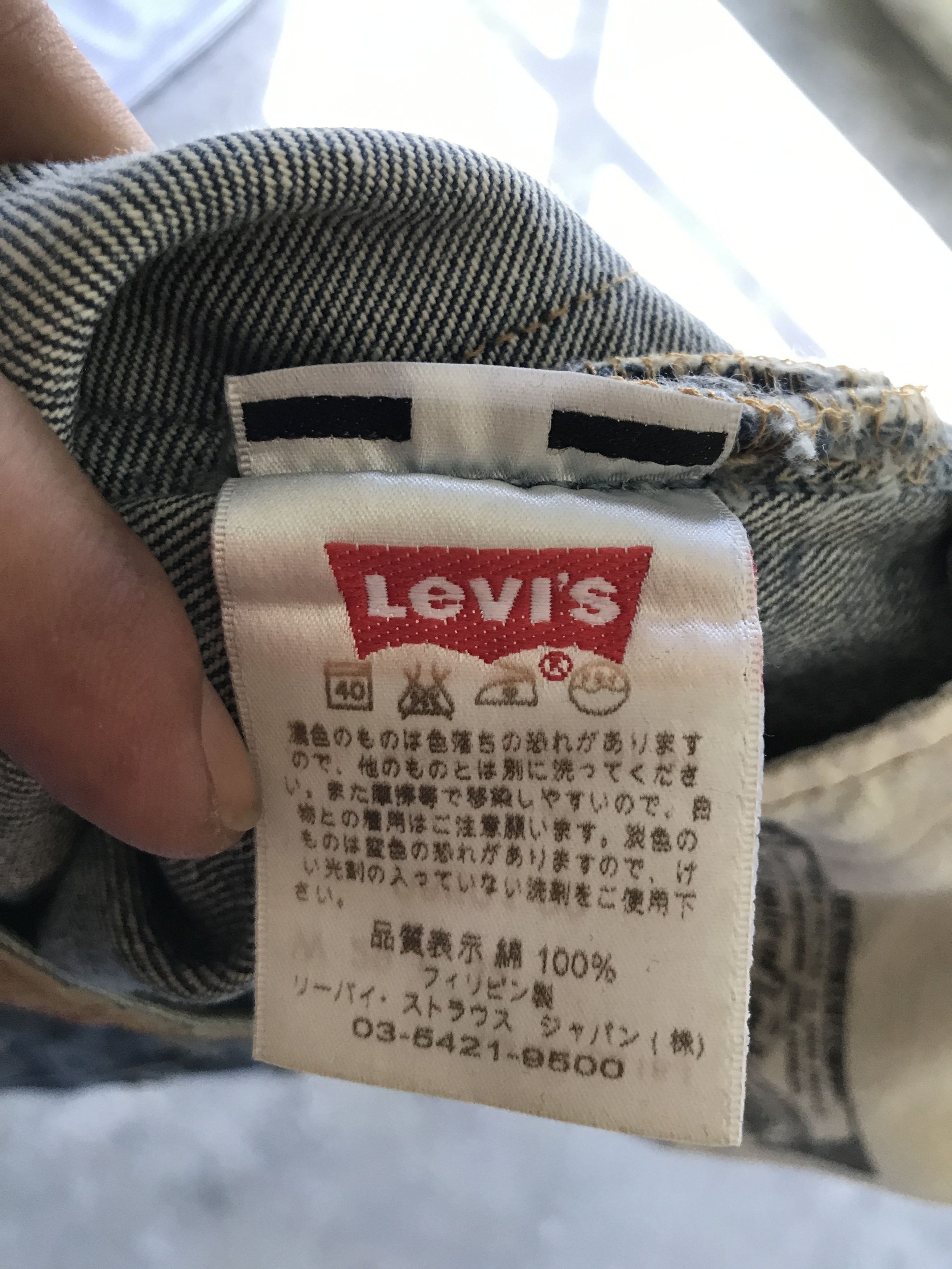 Levi's VLEV61-Levis 501 Light Distressed Nirvana Style Jeans Size US 29 - 14 Thumbnail