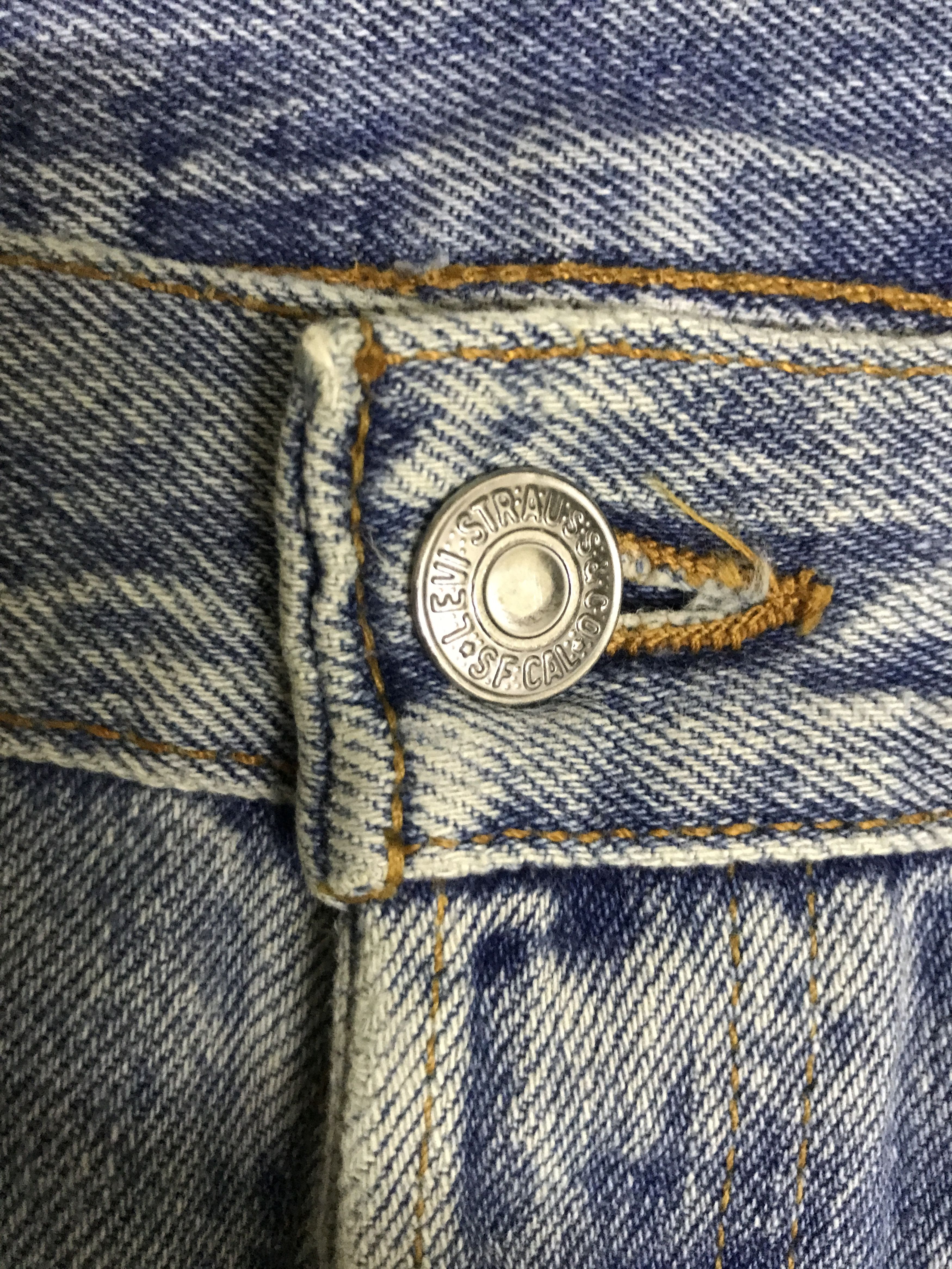 Levi's VLEV130-Vtg Levis 501 Light Wash Jeans Size US 30 / EU 46 - 5 Thumbnail