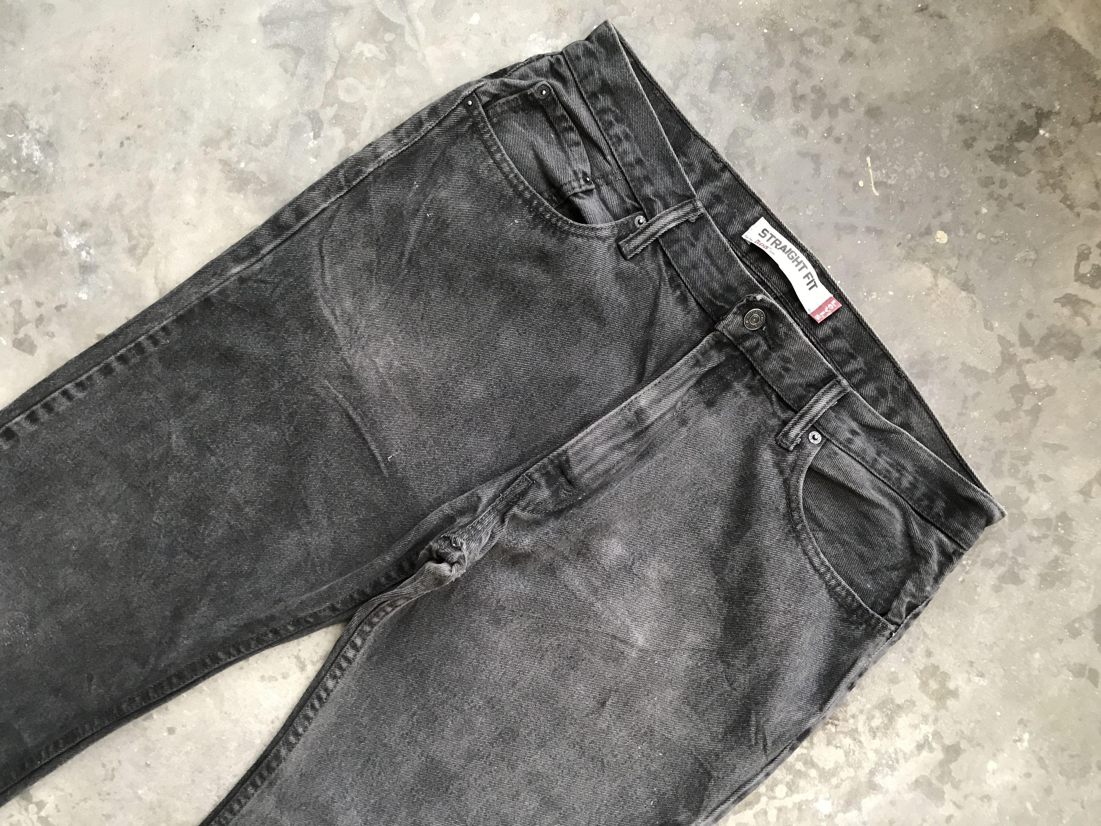Levi's VLEV42 - Levis 505 Black Jeans Size US 38 / EU 54 - 2 Thumbnail