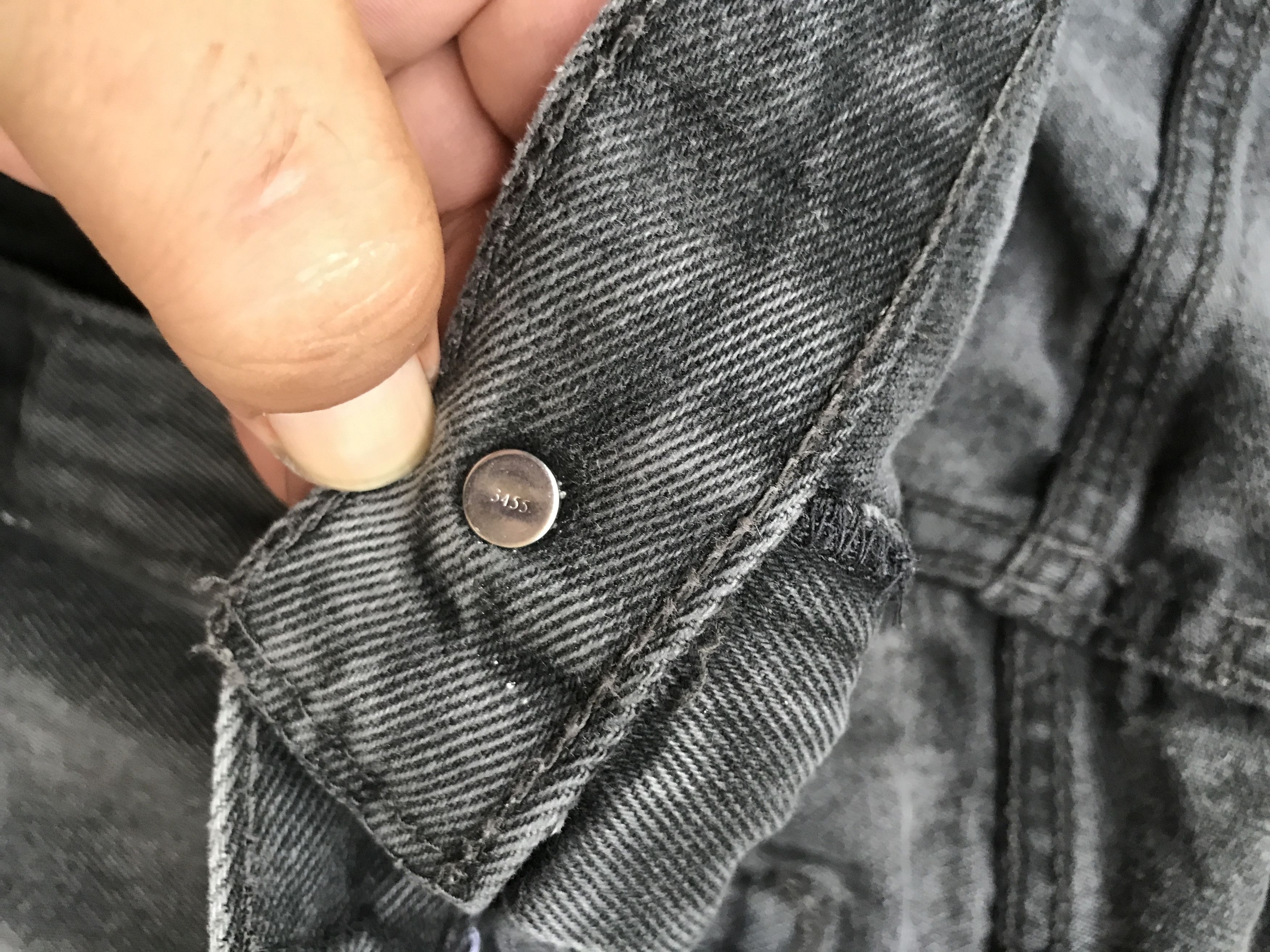 Levi's VLEV42 - Levis 505 Black Jeans Size US 38 / EU 54 - 5 Thumbnail