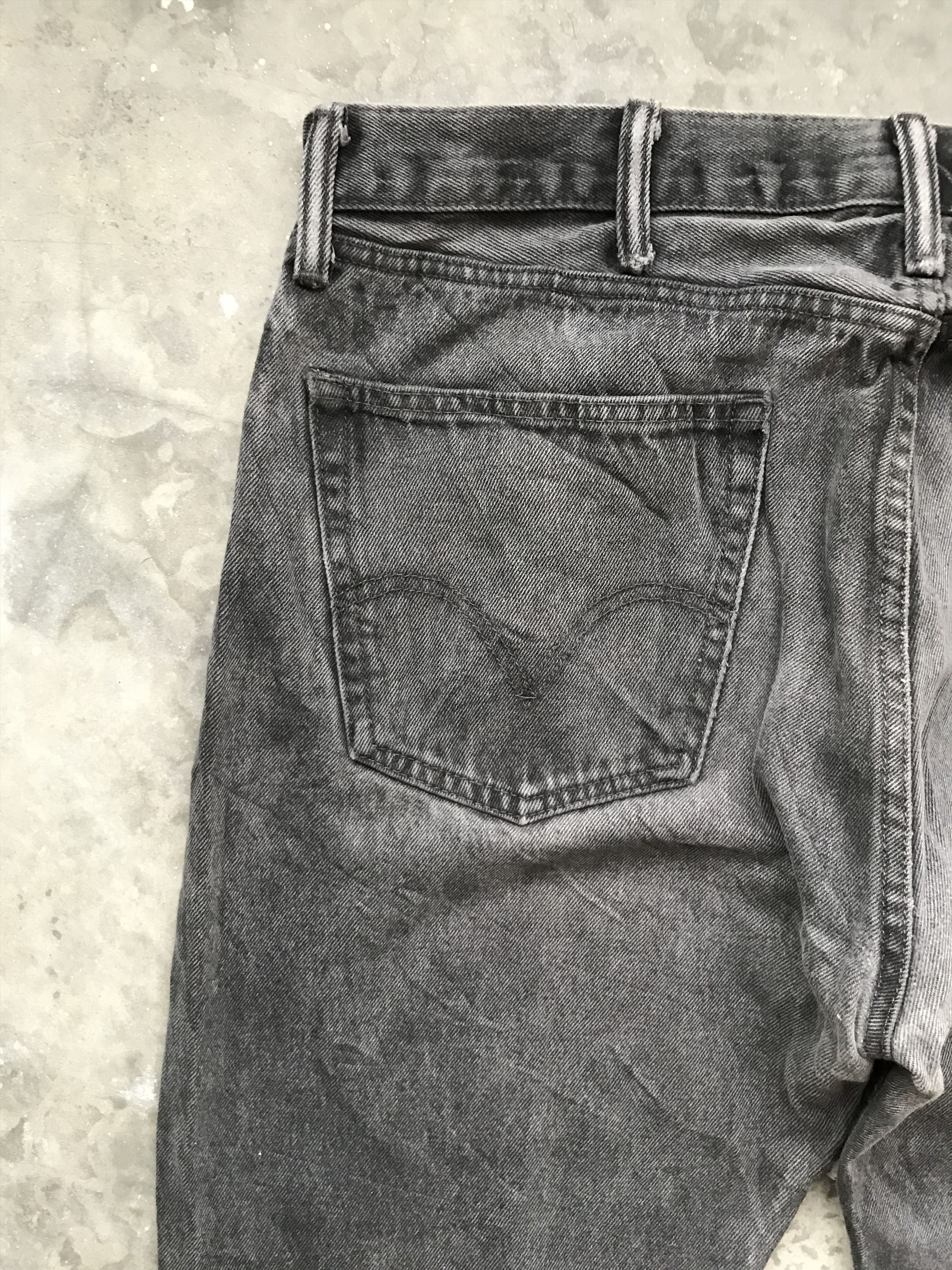 Levi's VLEV42 - Levis 505 Black Jeans Size US 38 / EU 54 - 11 Thumbnail