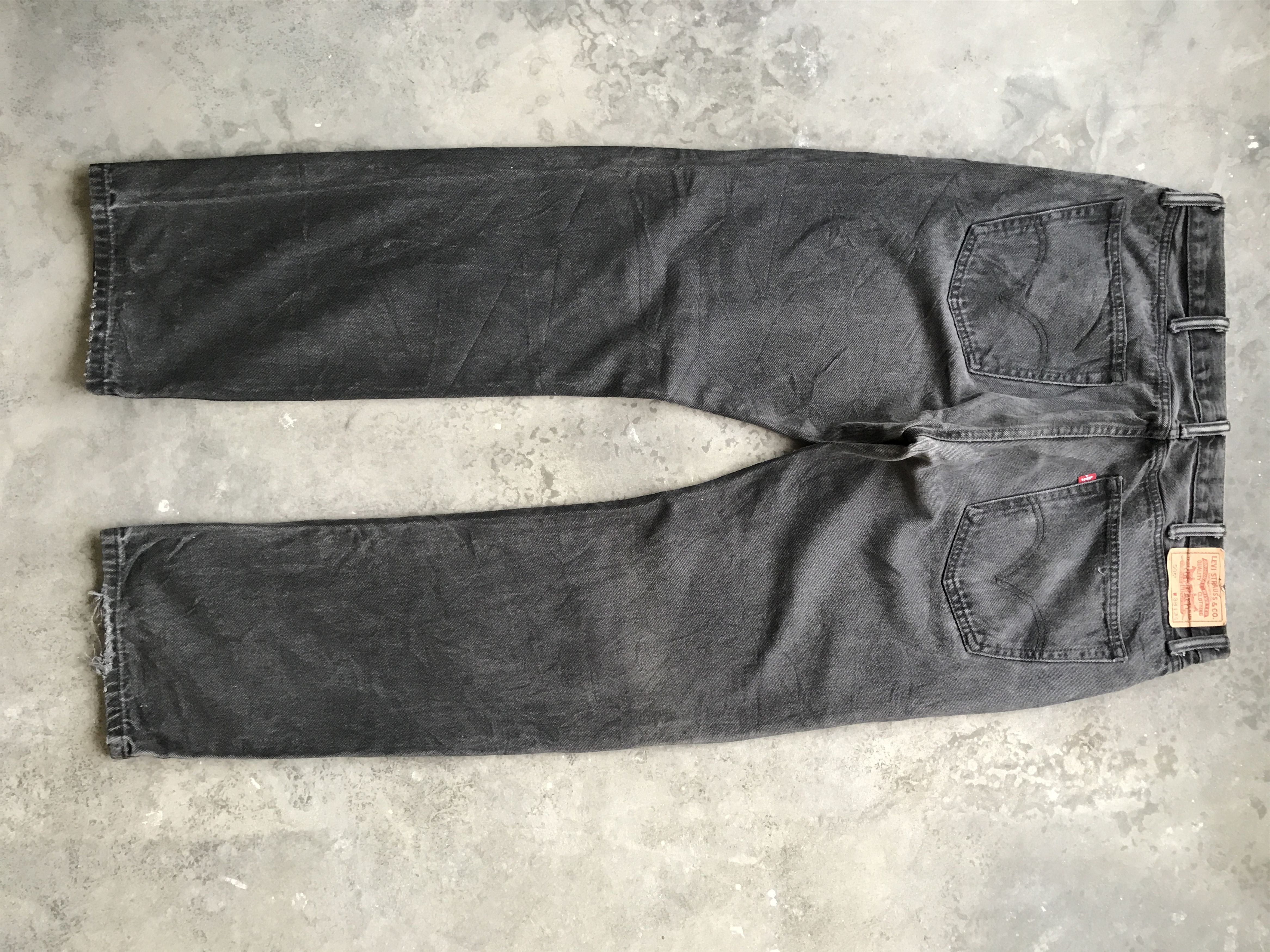 Levi's VLEV42 - Levis 505 Black Jeans Size US 38 / EU 54 - 9 Thumbnail