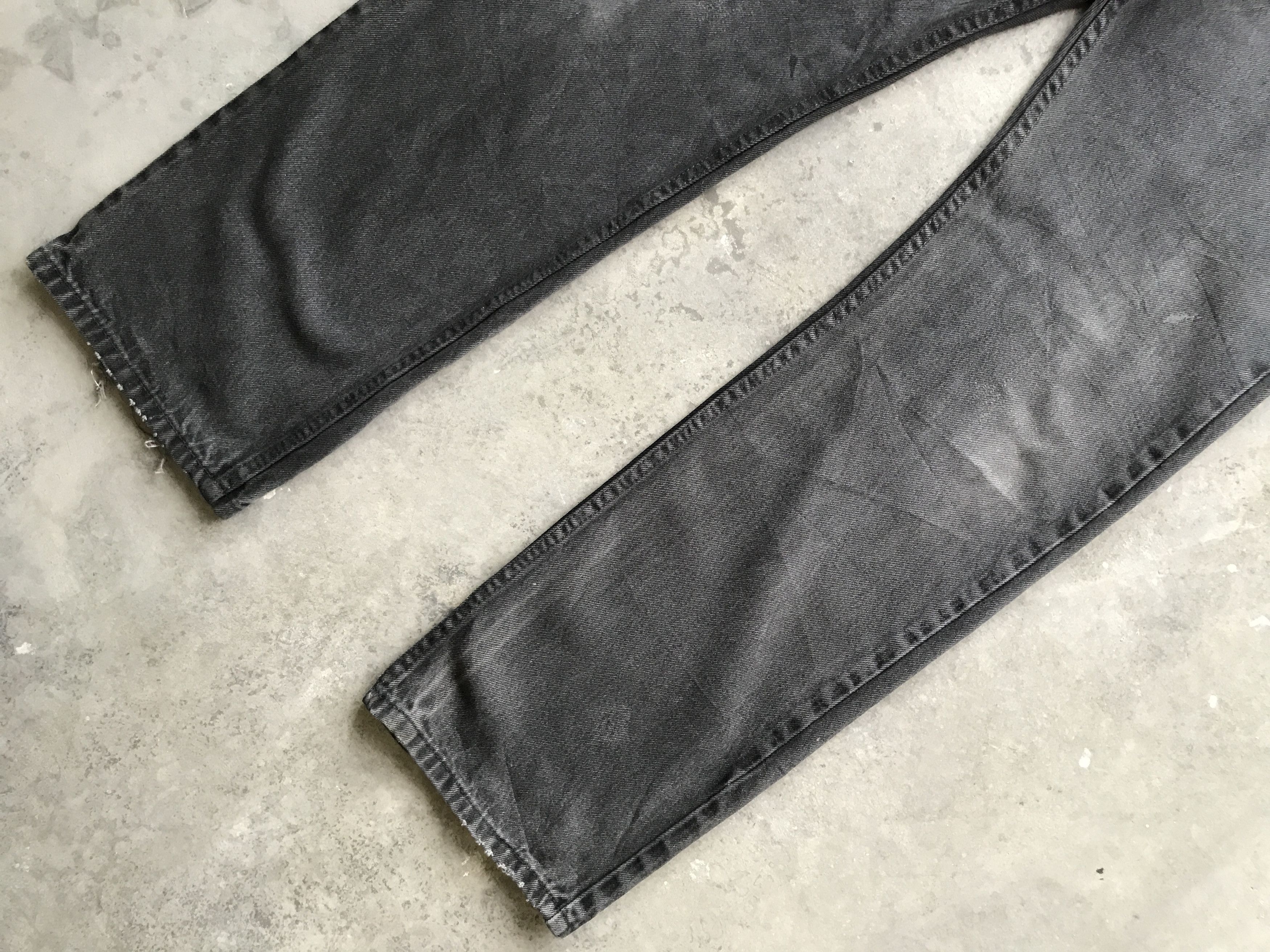 Levi's VLEV42 - Levis 505 Black Jeans Size US 38 / EU 54 - 3 Thumbnail