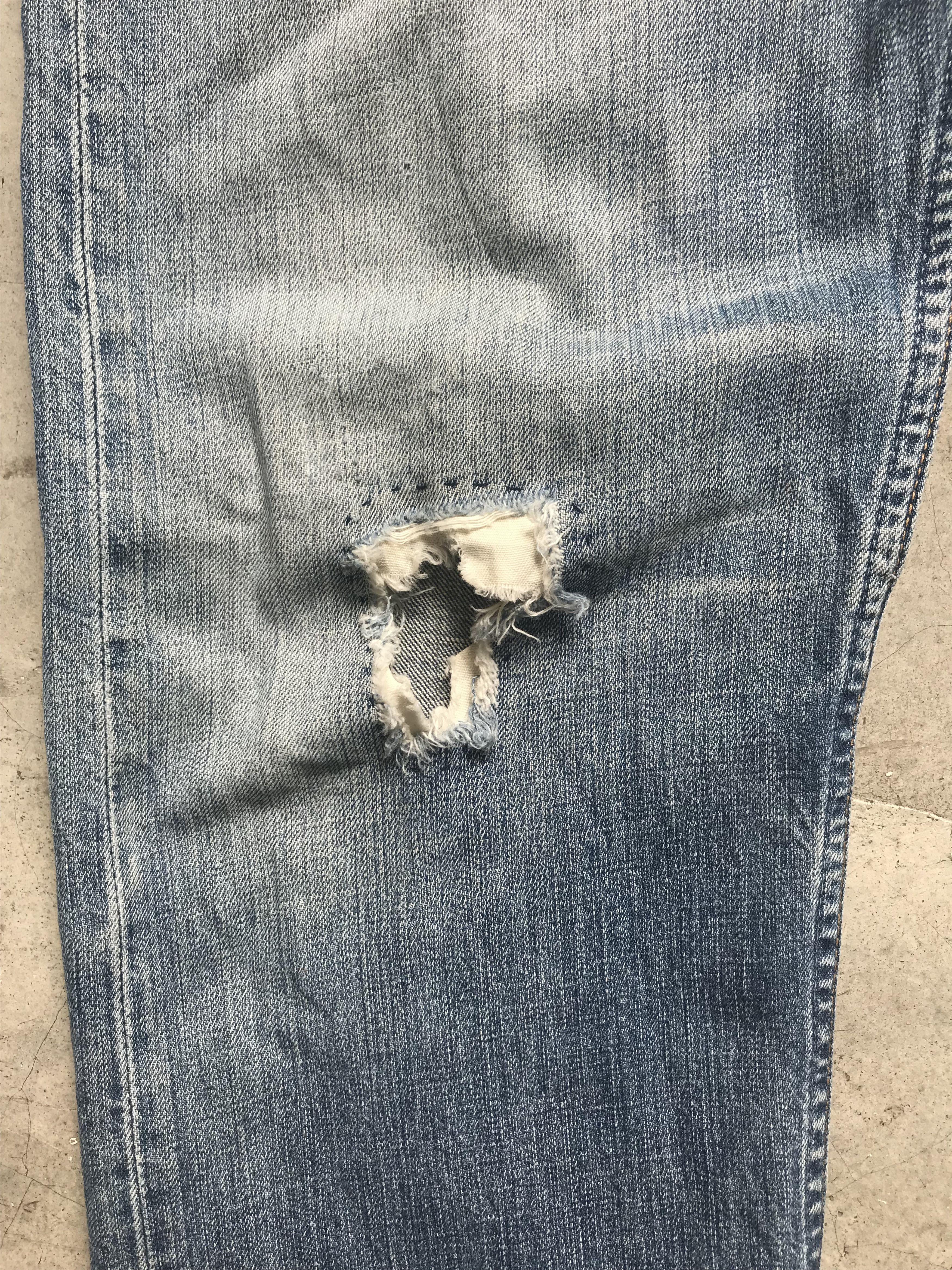 Levi's VLEV34 - Vintage Levis 501 Distressed Denim Size US 31 - 5 Thumbnail