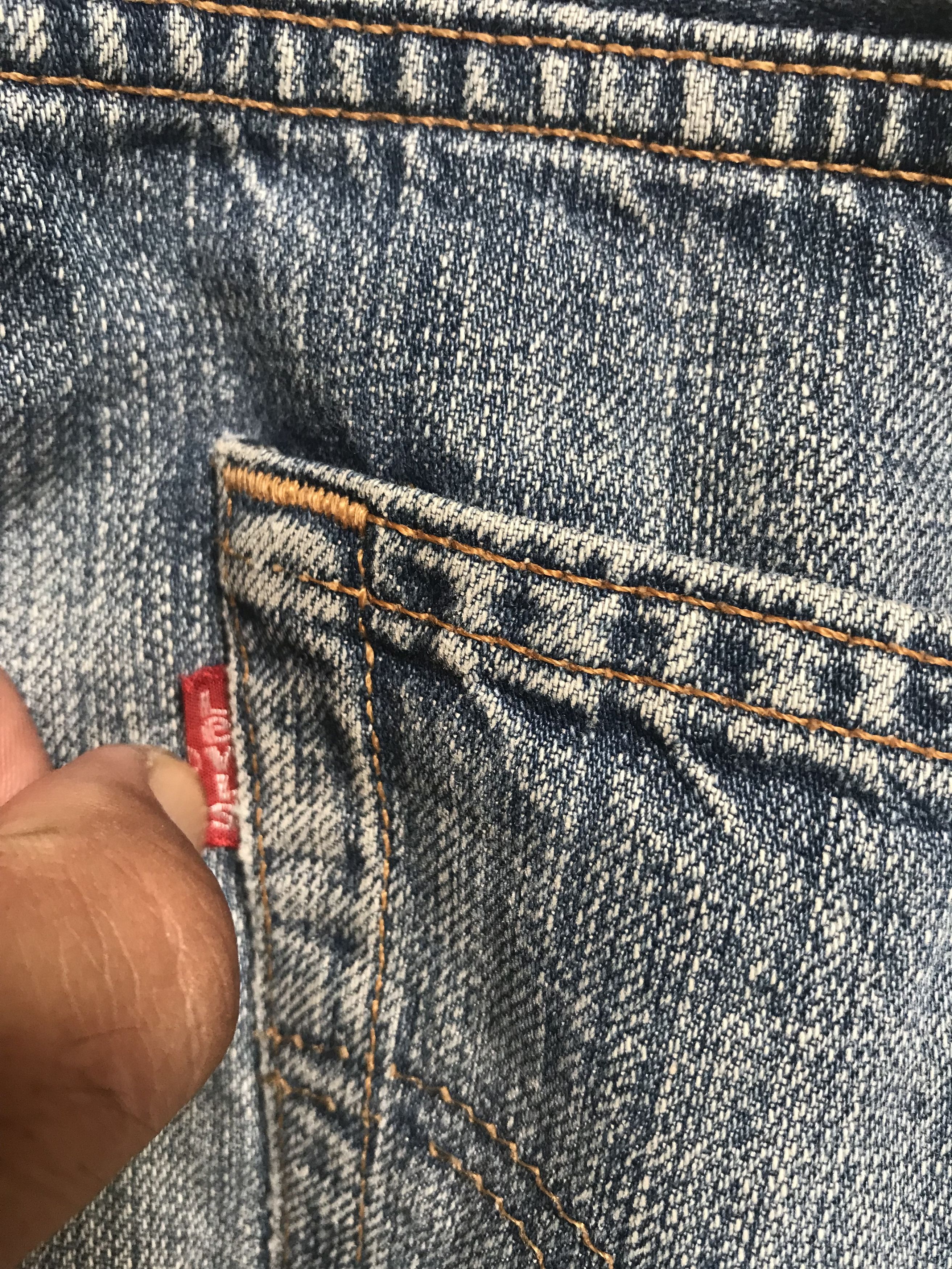 Levi's VLEV34 - Vintage Levis 501 Distressed Denim Size US 31 - 15 Thumbnail