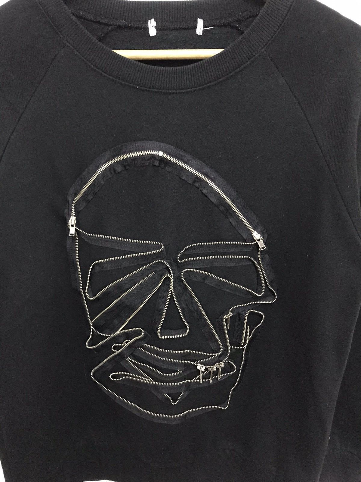 Hysteric Glamour Art Zipper Face Head Mask Reaction Present Sweatshirt Size US S / EU 44-46 / 1 - 3 Thumbnail