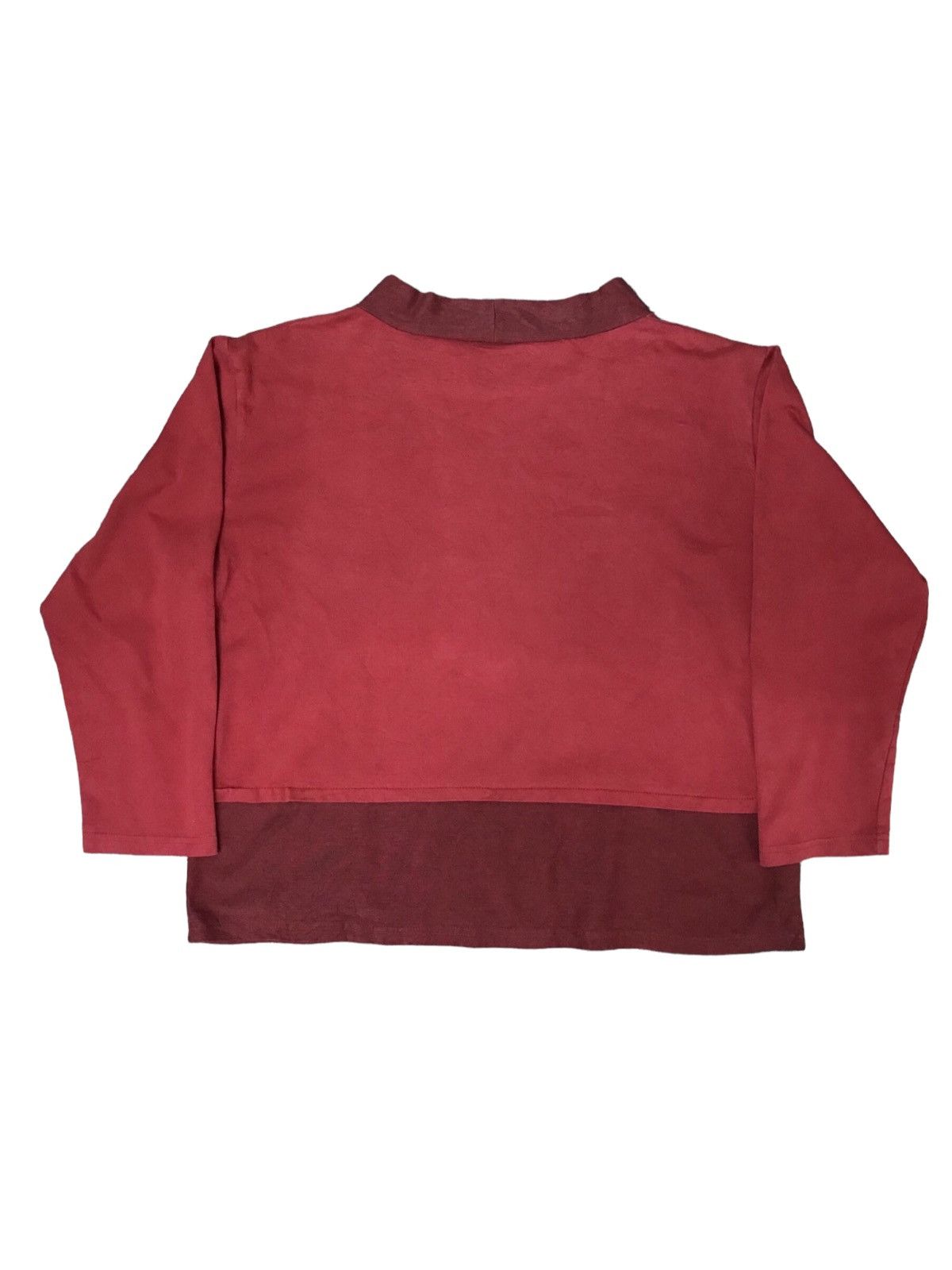 Japanese Brand × Vintage VINTAGE ART RUNWAYJAPAN CROP SQUARE SHIRT CIRCLE PATCHWORK Size US M / EU 48-50 / 2 - 2 Thumbnail