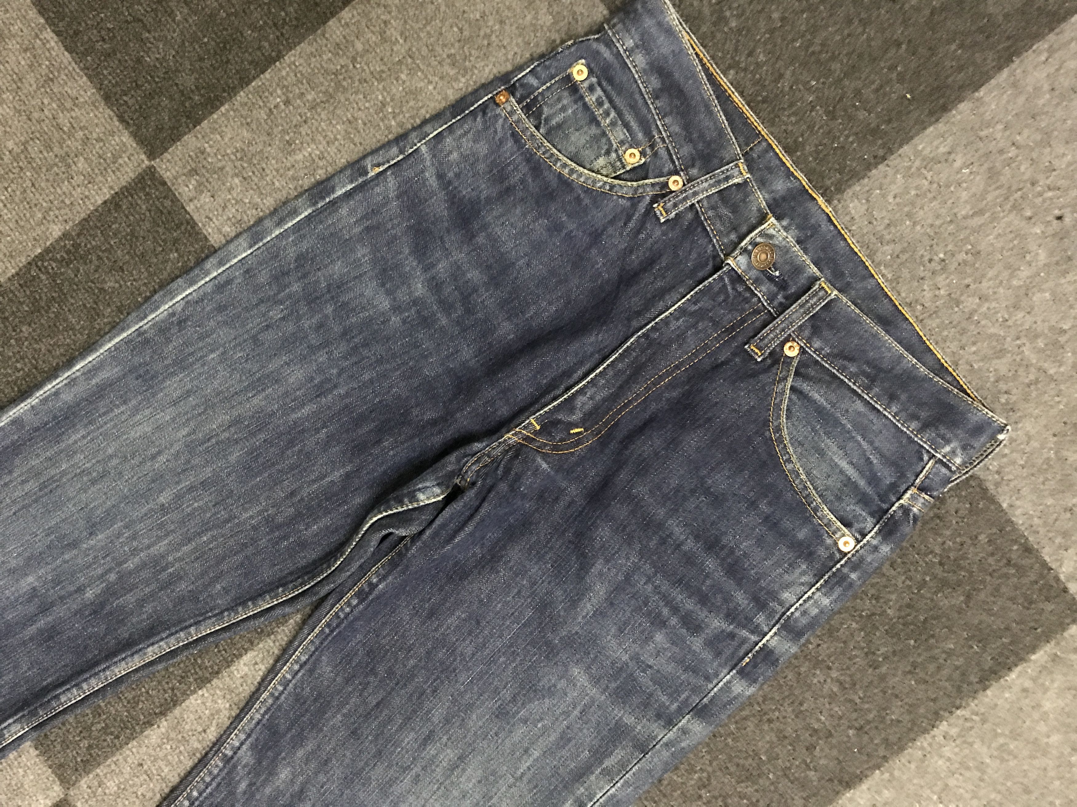 Levi's VLEV137-Levis 517 Flare Blue Jeans Size US 28 / EU 44 - 2 Thumbnail