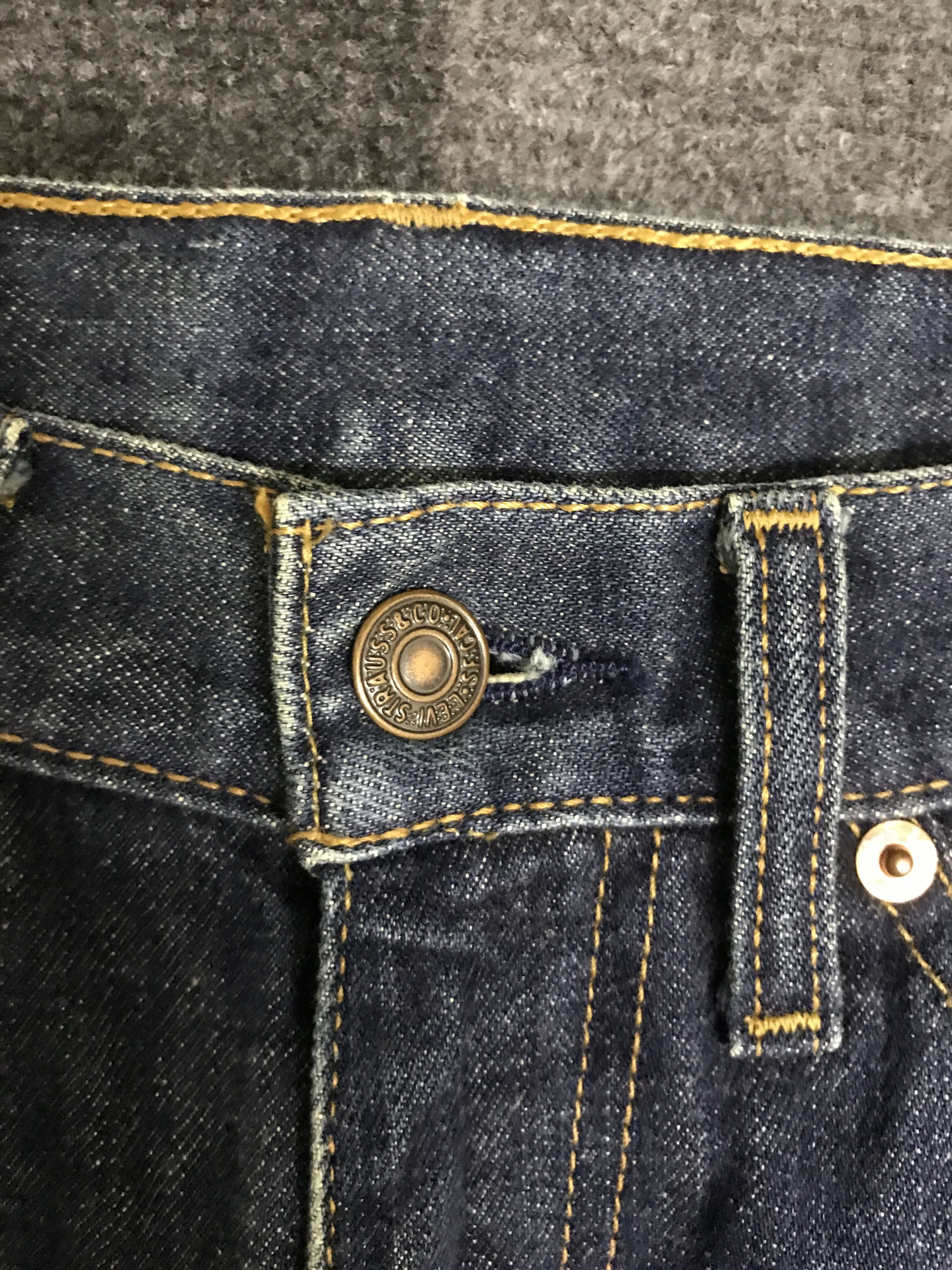 Levi's VLEV137-Levis 517 Flare Blue Jeans Size US 28 / EU 44 - 5 Thumbnail