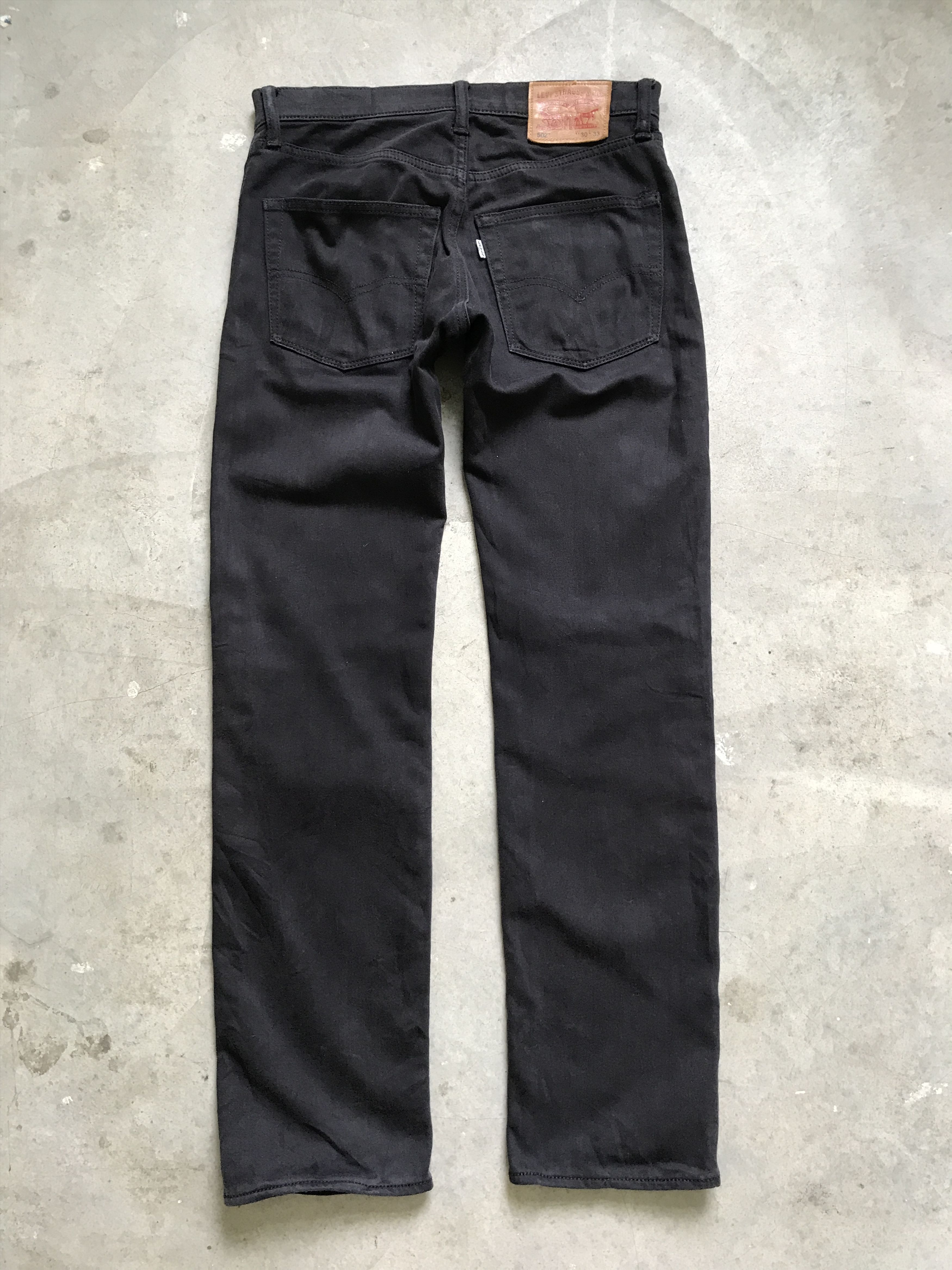 Levi's VLEV37 - Levis 502 Black Pant Size US 32 / EU 48 - 9 Thumbnail