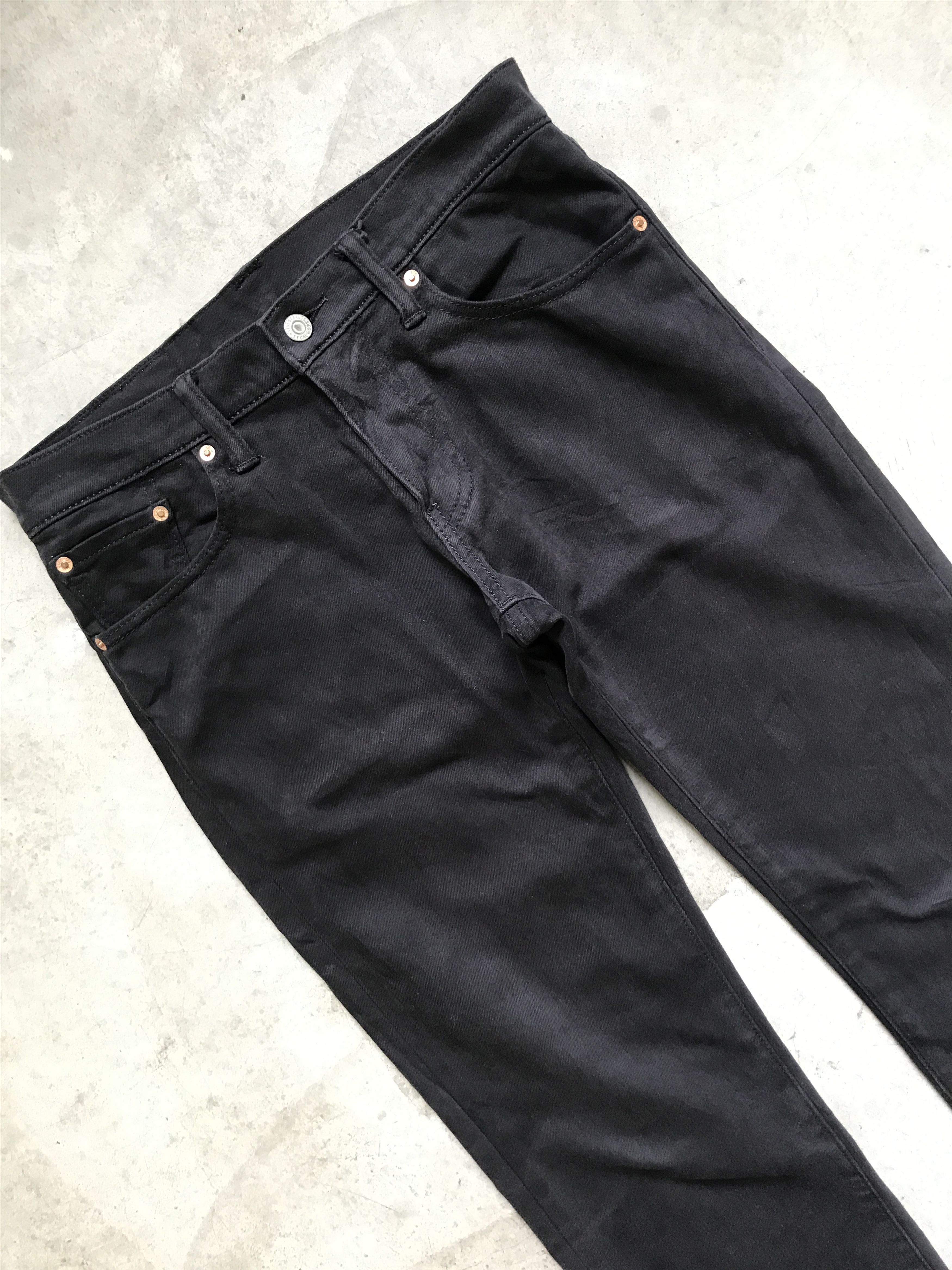 Levi's VLEV37 - Levis 502 Black Pant Size US 32 / EU 48 - 2 Thumbnail