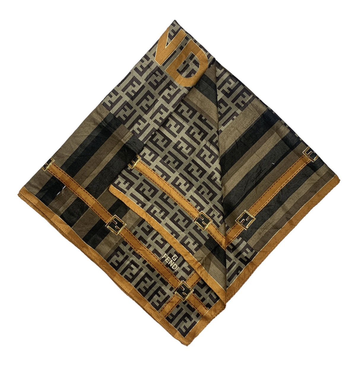 Vintage Fendi Handkerchief Pocketsquares Size ONE SIZE - 2 Thumbnail
