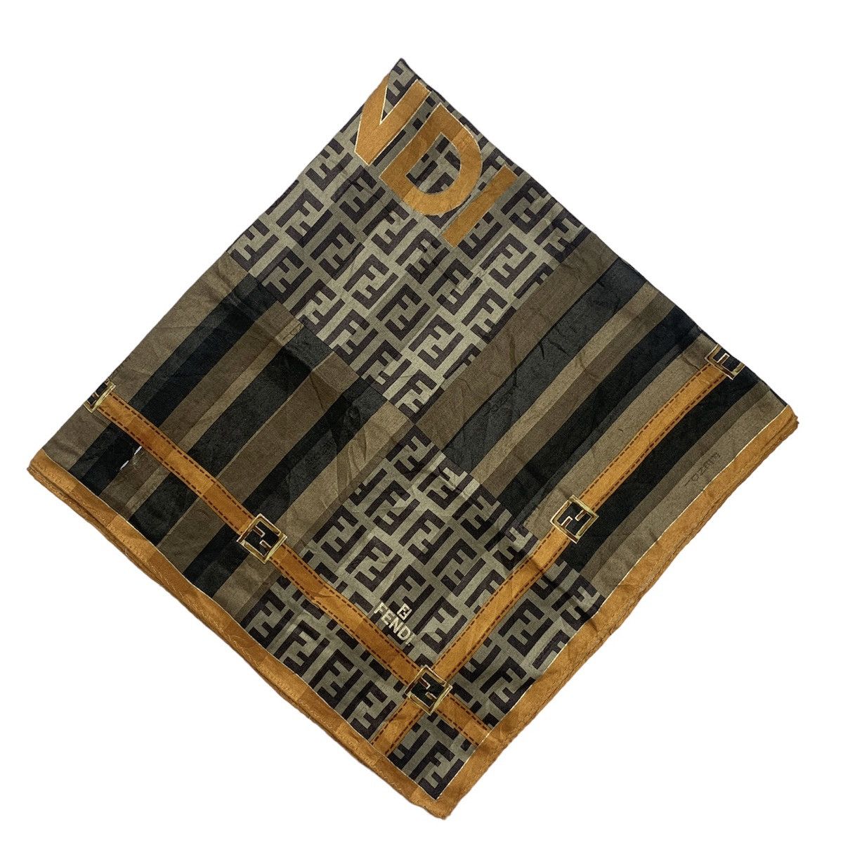Vintage Fendi Handkerchief Pocketsquares Size ONE SIZE - 1 Thumbnail