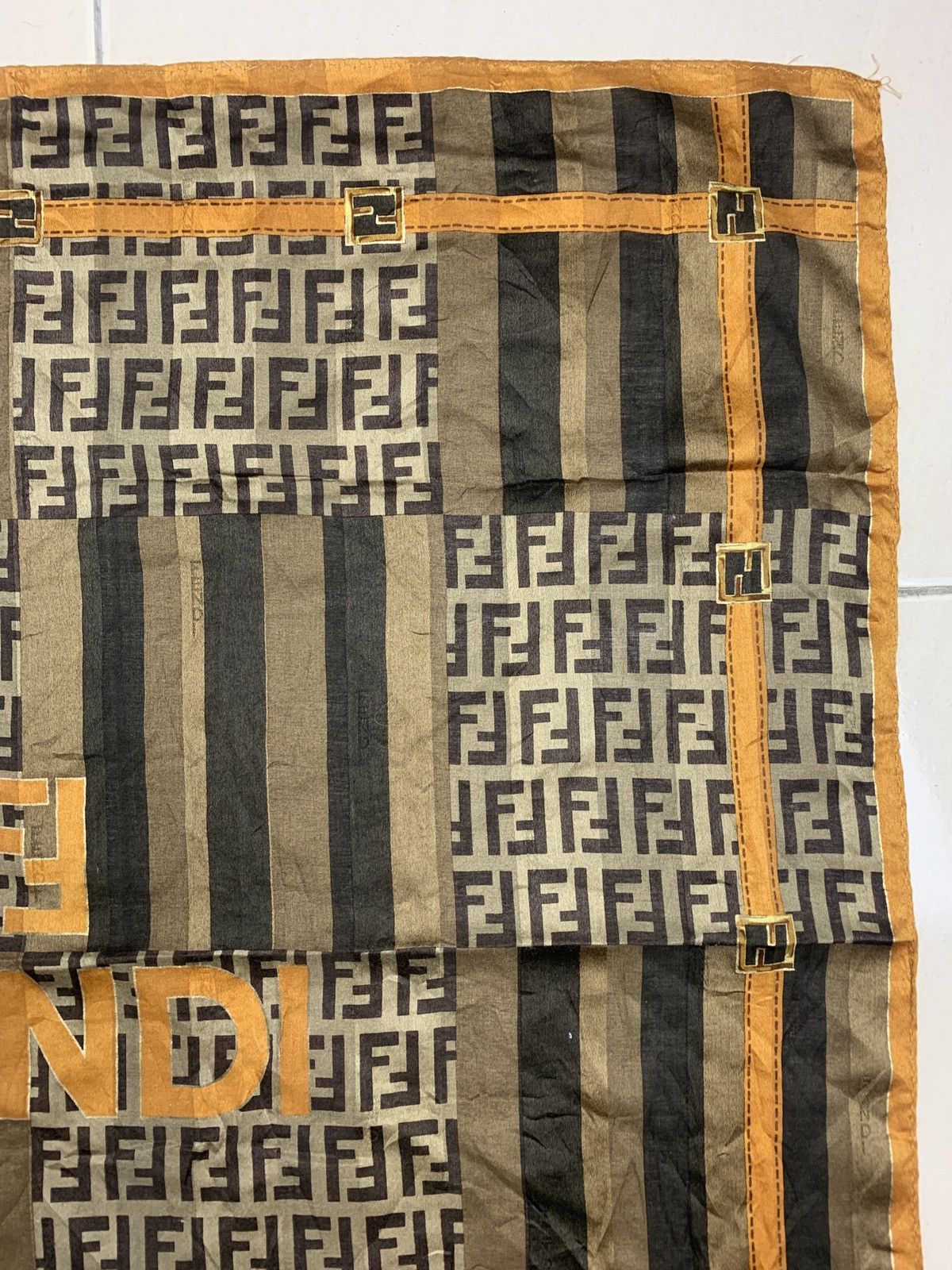 Vintage Fendi Handkerchief Pocketsquares Size ONE SIZE - 5 Thumbnail