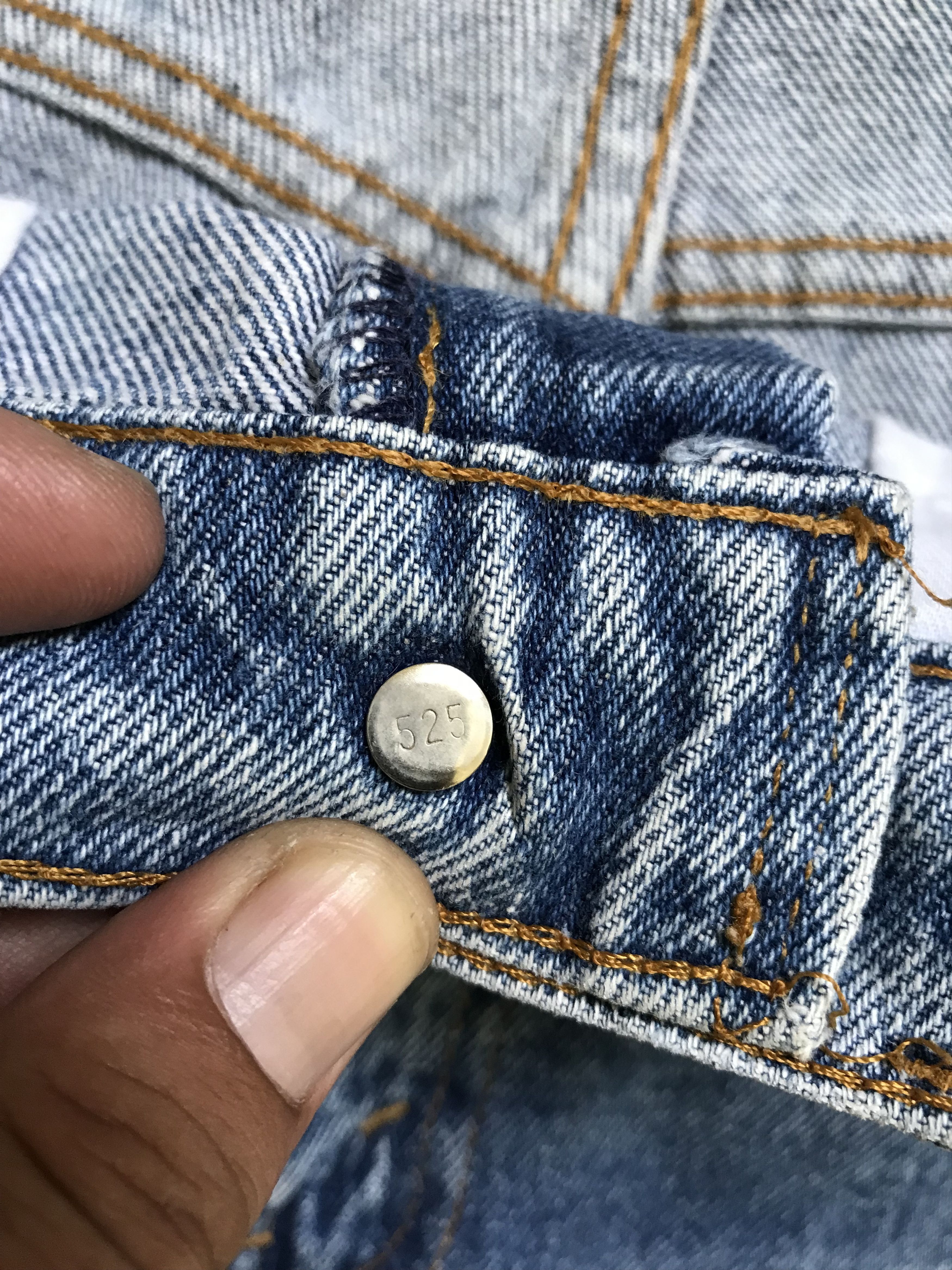 Levi's × Mickey Mouse VLEV11 - Vintage 80s Levis x Mickey Mouse Rebuild Denim Size US 31 - 7 Thumbnail