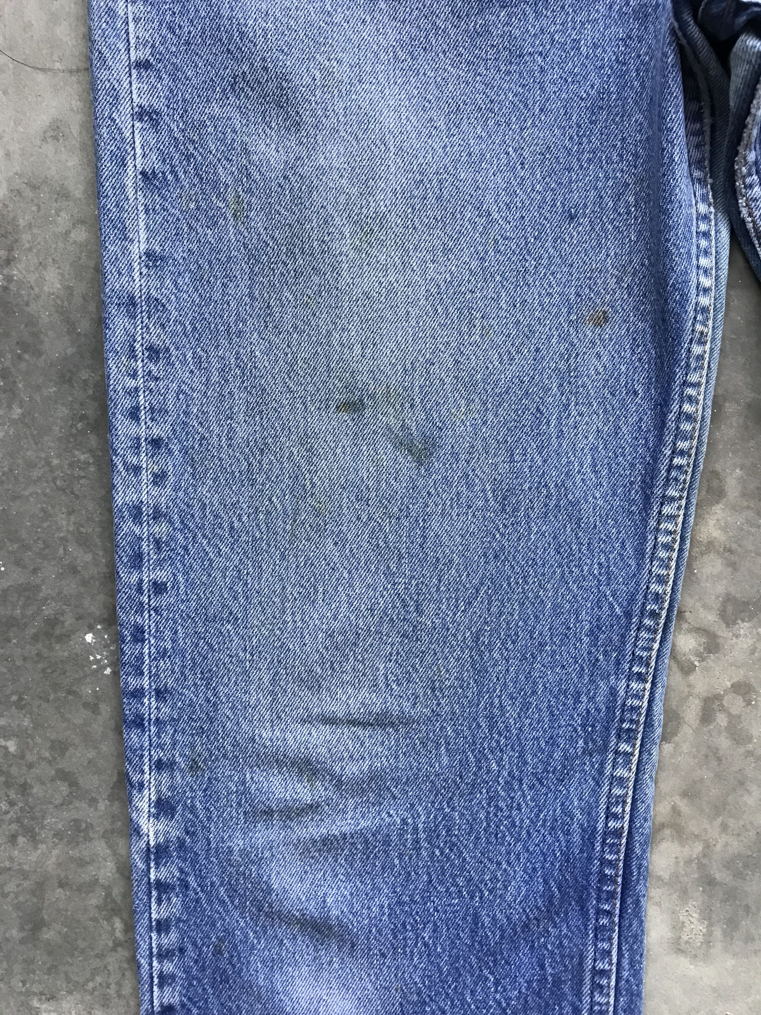 Levi's VLEV14 - Vintage 80s Levis 501 Denim Size US 31 - 5 Thumbnail