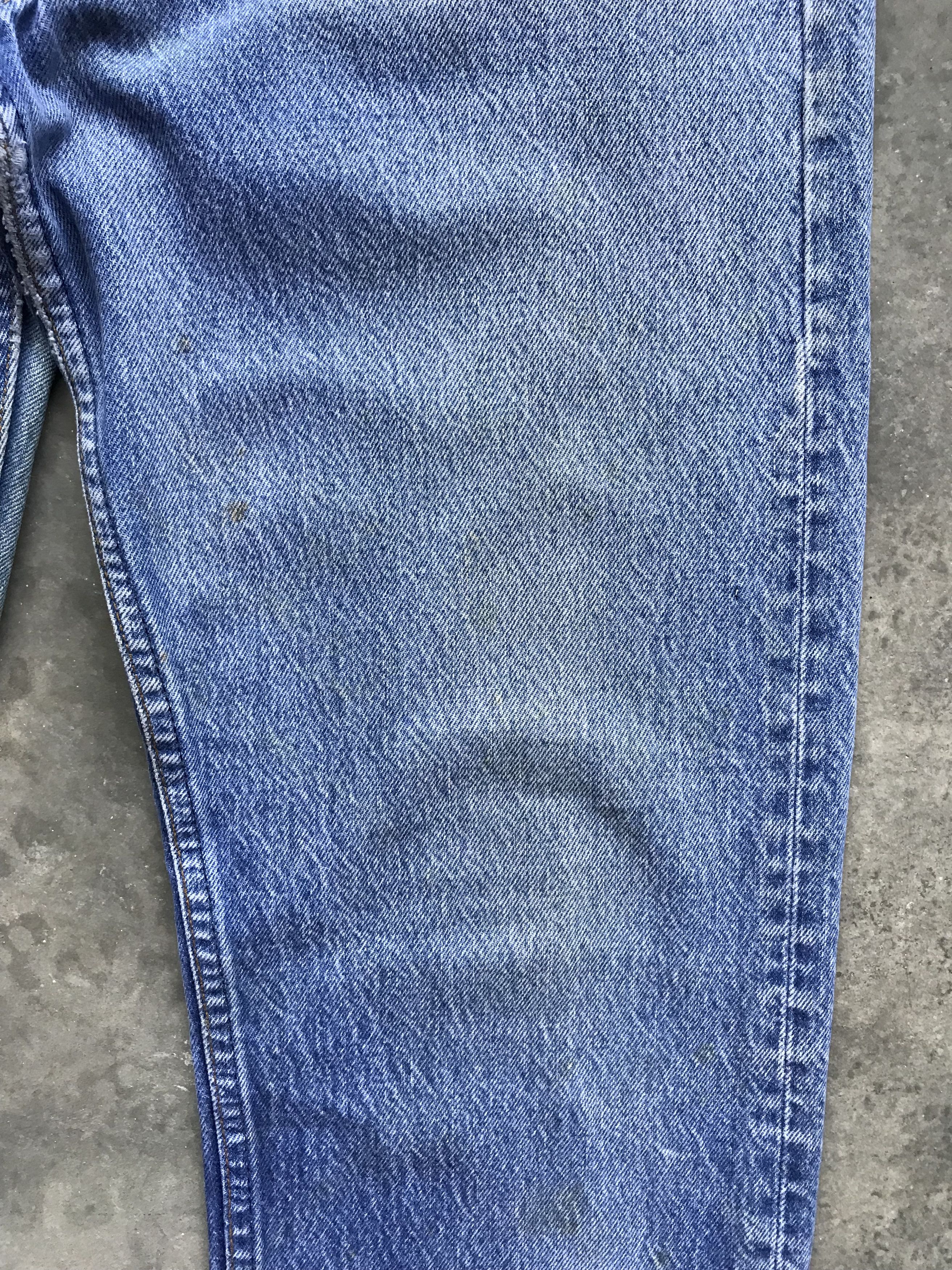 Levi's VLEV14 - Vintage 80s Levis 501 Denim Size US 31 - 6 Thumbnail