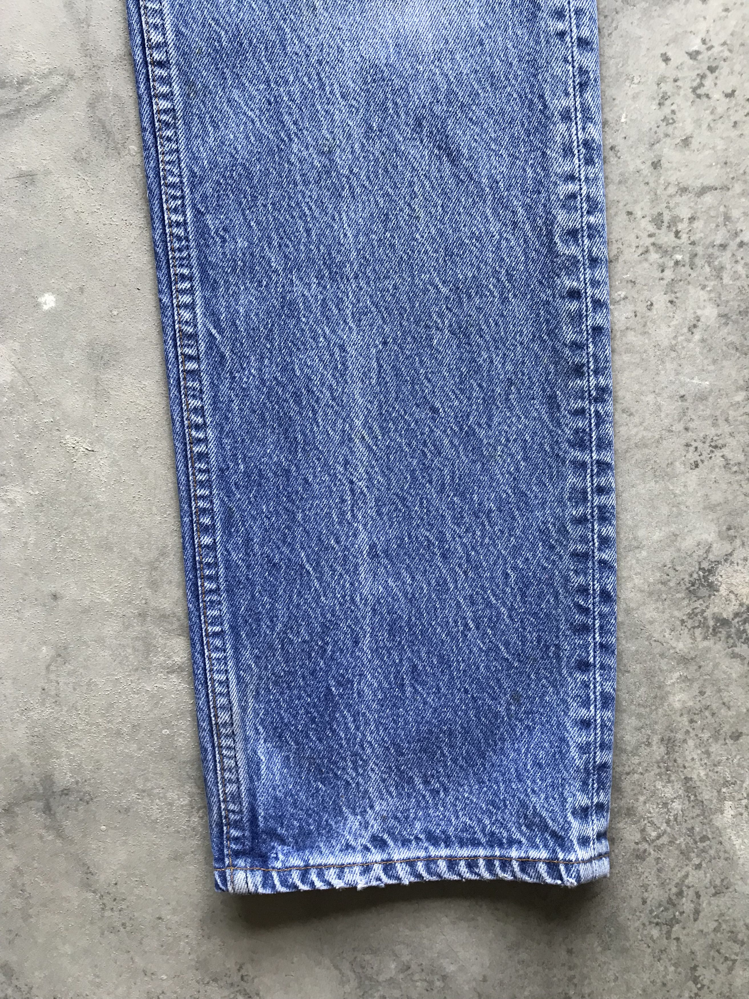 Levi's VLEV14 - Vintage 80s Levis 501 Denim Size US 31 - 8 Thumbnail