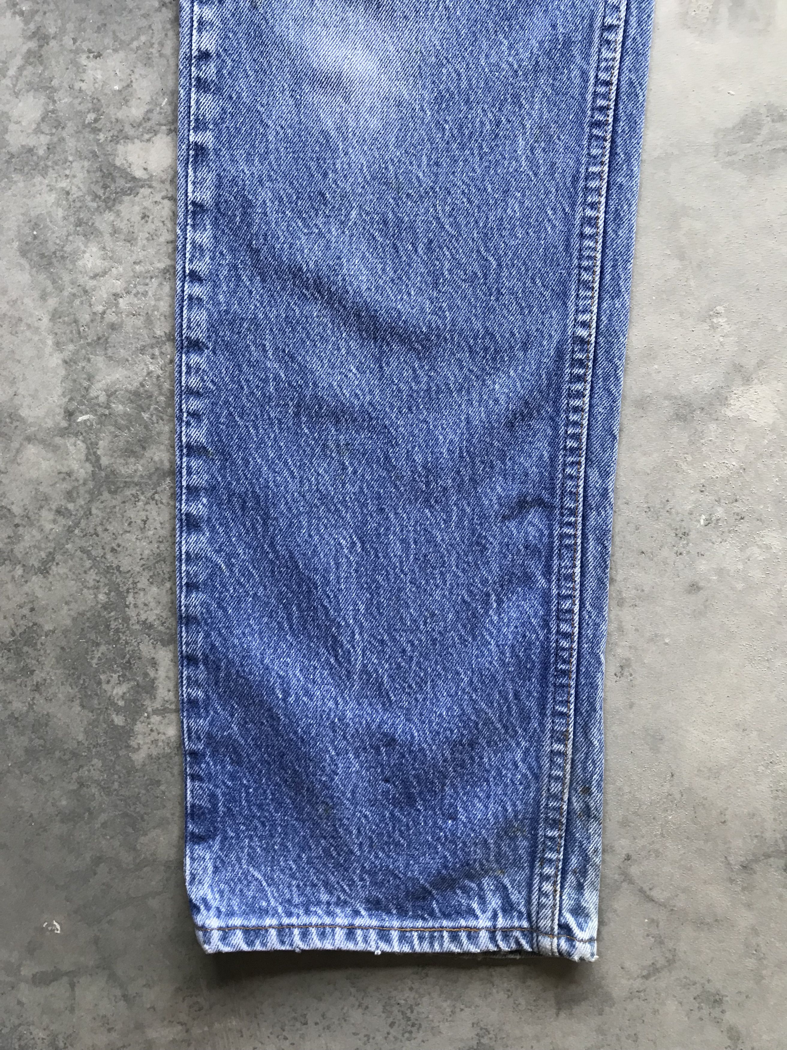 Levi's VLEV14 - Vintage 80s Levis 501 Denim Size US 31 - 9 Thumbnail