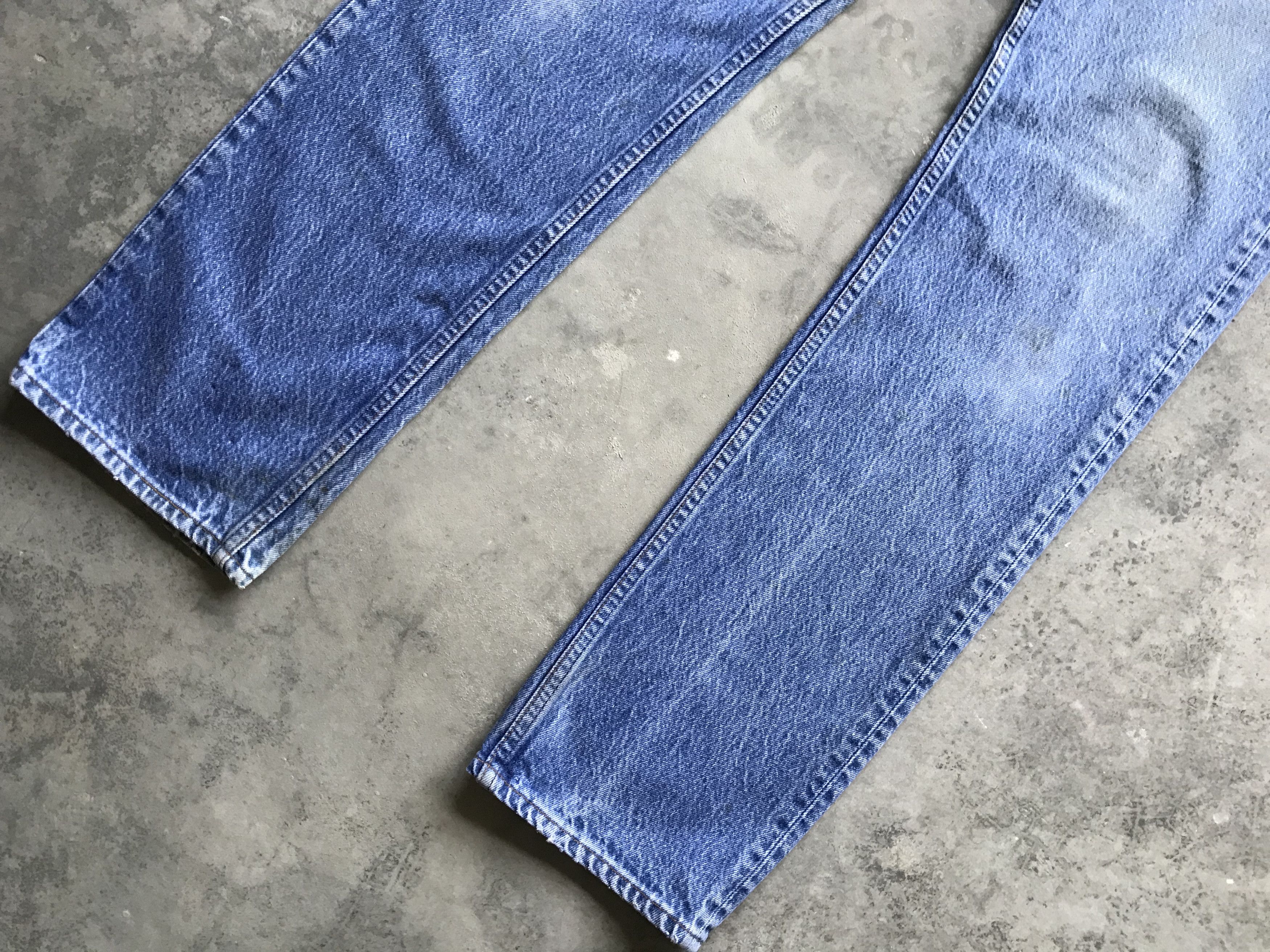 Levi's VLEV14 - Vintage 80s Levis 501 Denim Size US 31 - 4 Thumbnail