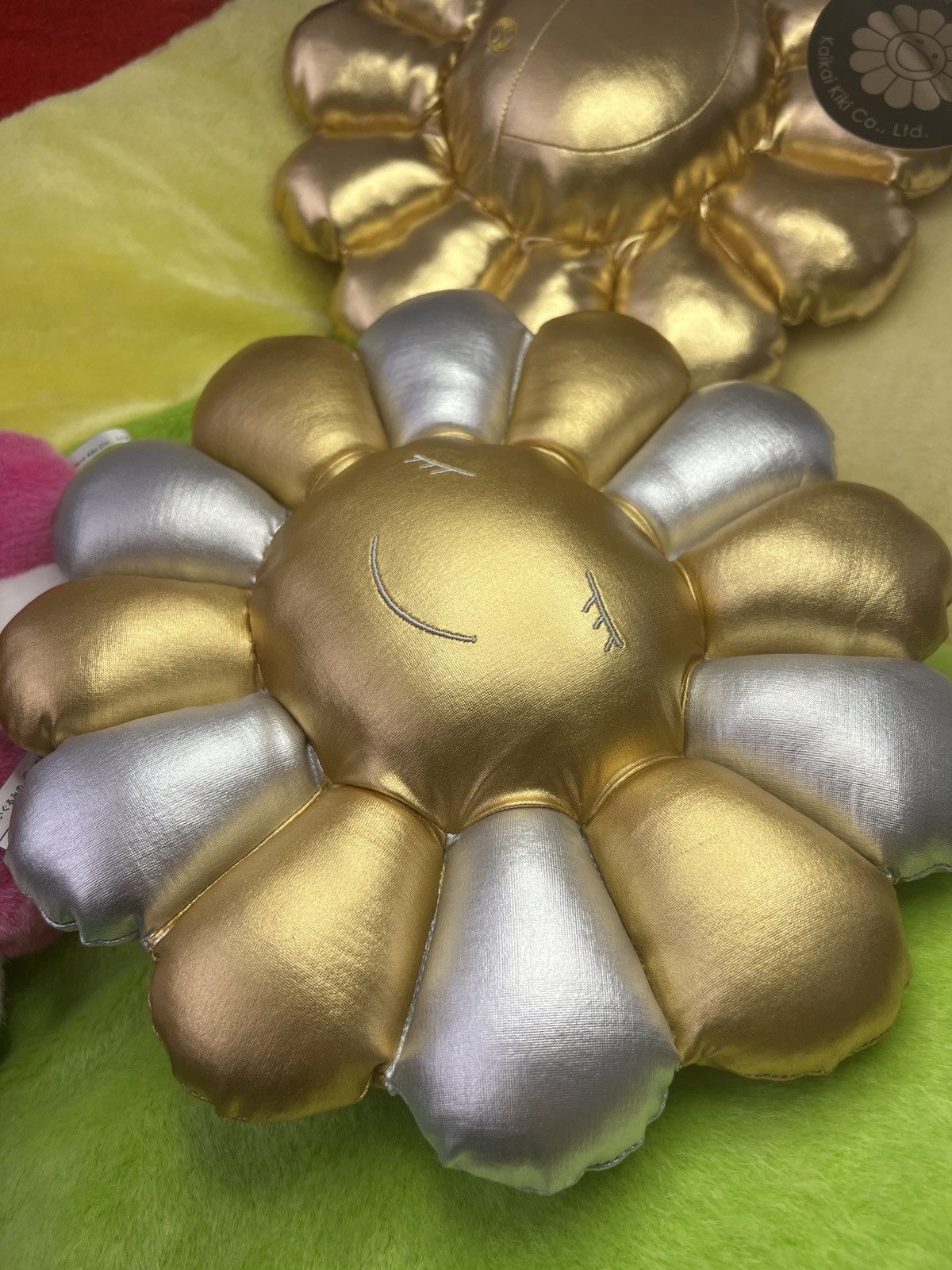 Takashi Murakami Takashi murkami pillow silver gold 30cm Size ONE SIZE - 3 Thumbnail