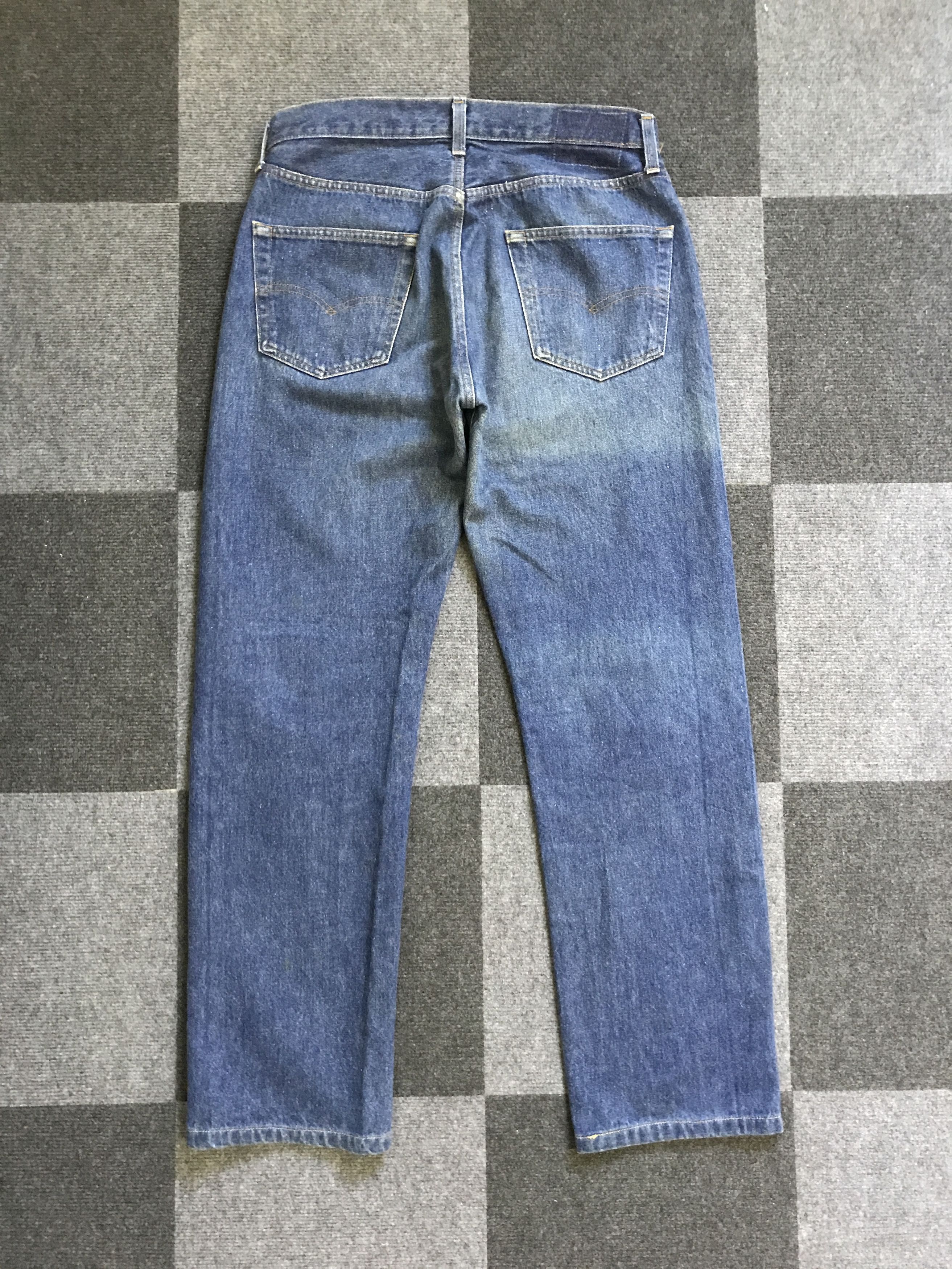 Levi's VLEV92-Vintage 80s Levis 501 Blue Wash Jeans Size US 31 - 8 Thumbnail