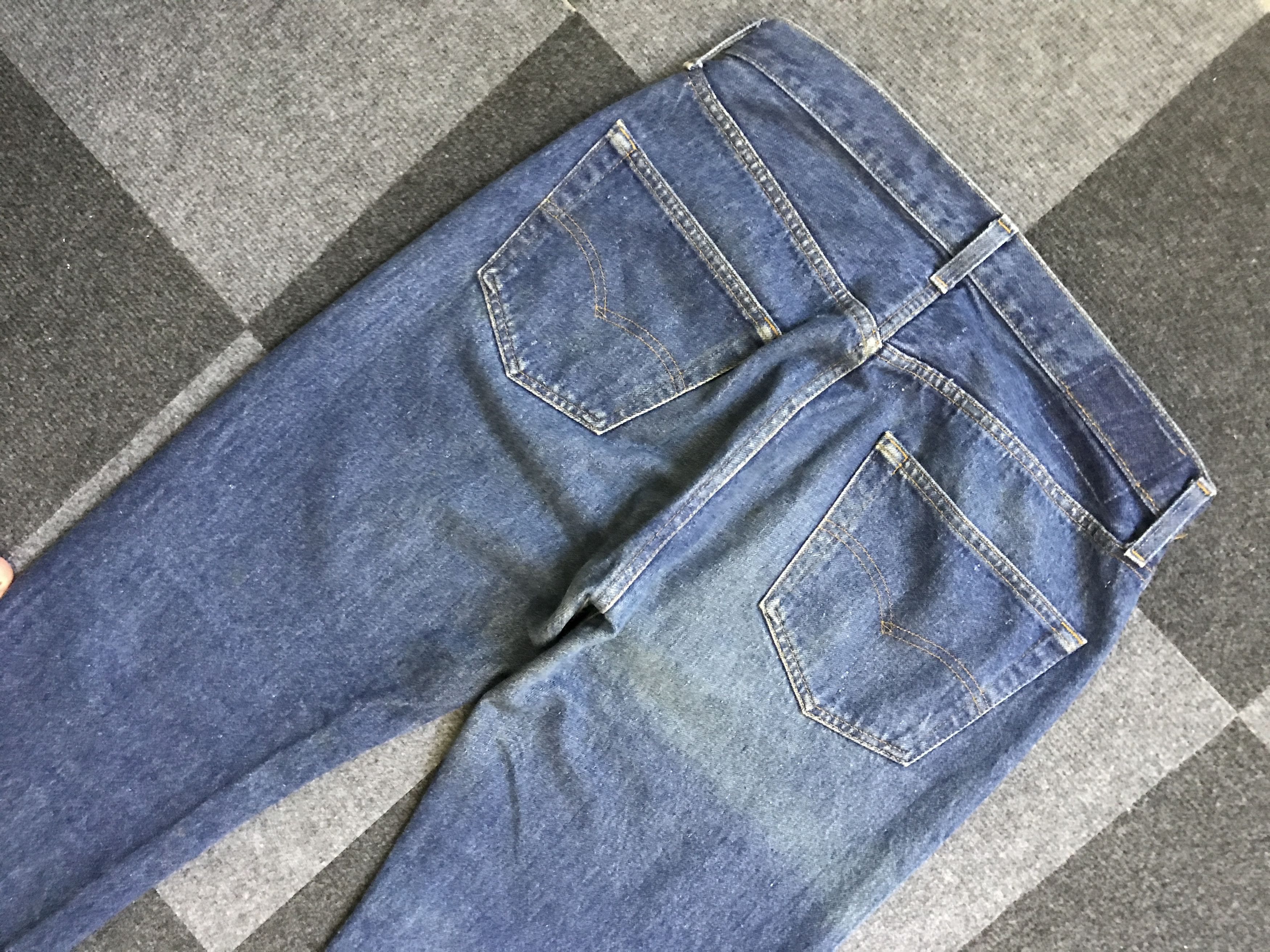 Levi's VLEV92-Vintage 80s Levis 501 Blue Wash Jeans Size US 31 - 9 Thumbnail