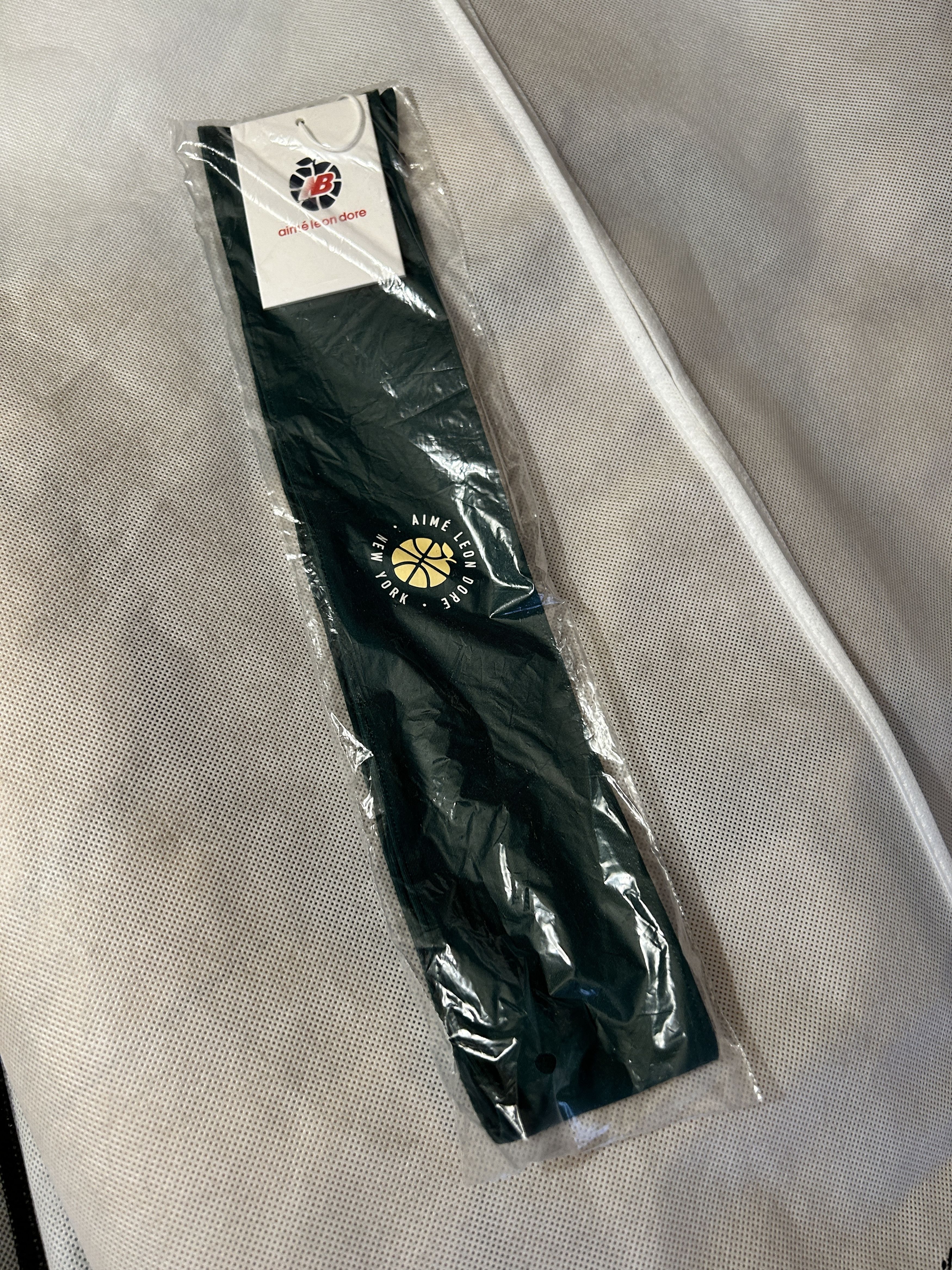 Aime Leon Dore × New Balance ALD / New Balance Head Tie green silkscreen Basketball Size ONE SIZE - 2 Thumbnail